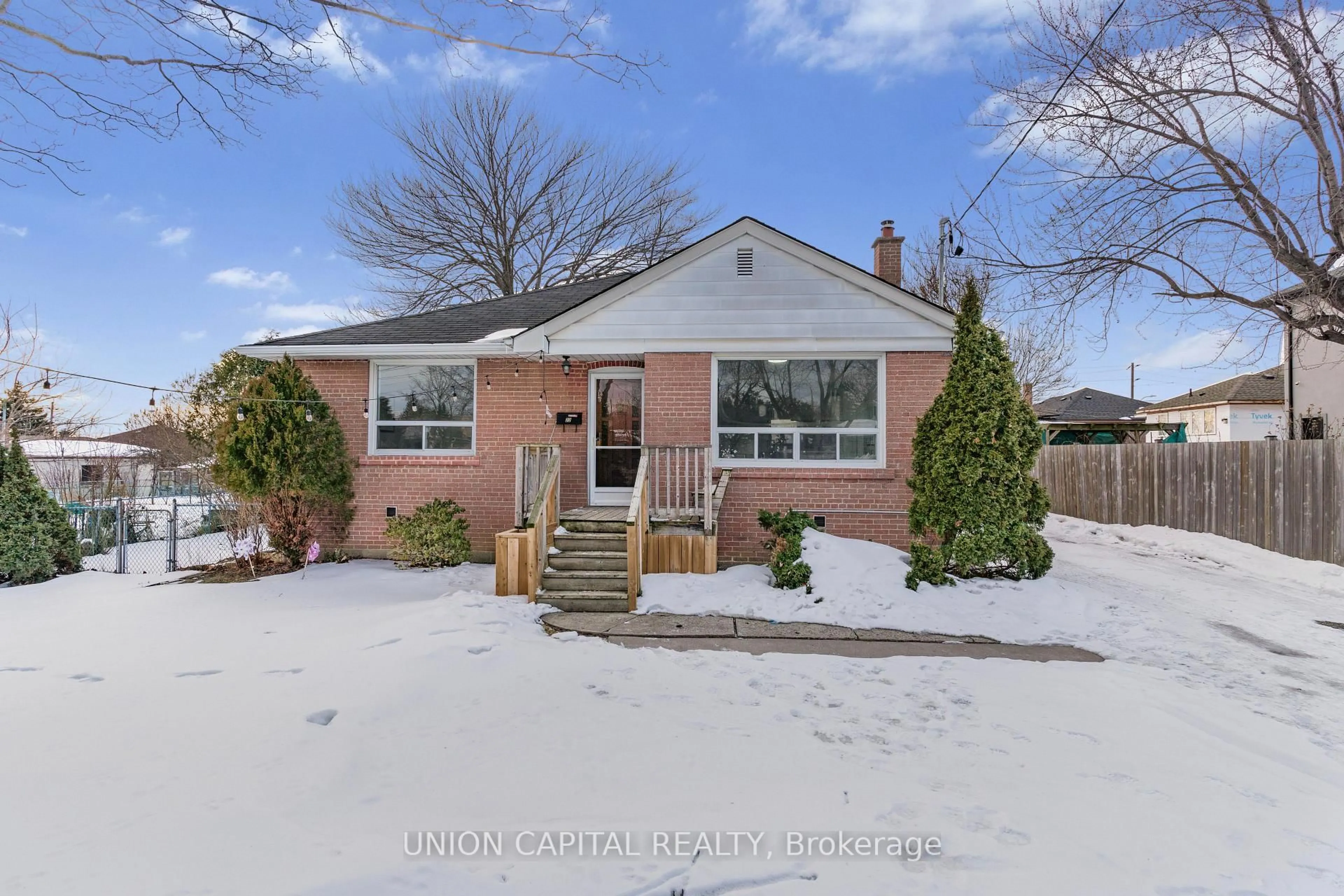 Home with brick exterior material, street for 22 Chappel Hill Rd, Toronto Ontario M3M 1M2