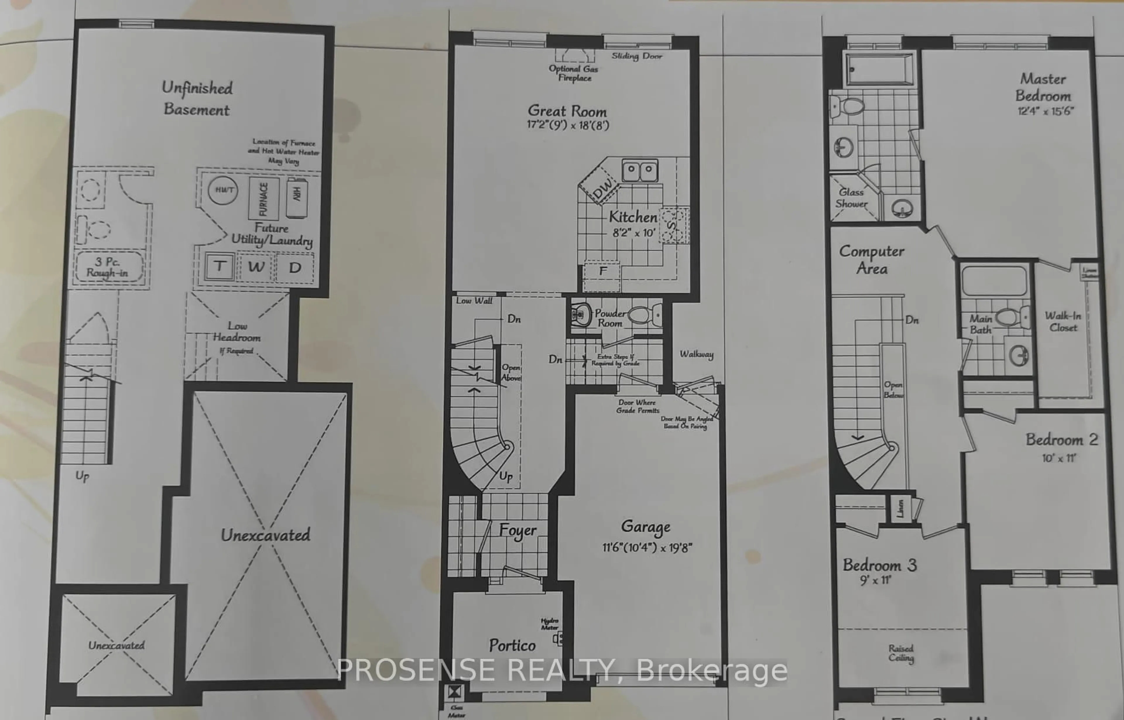 Floor plan for 148 Finegan Circ, Brampton Ontario L7A 4Z7
