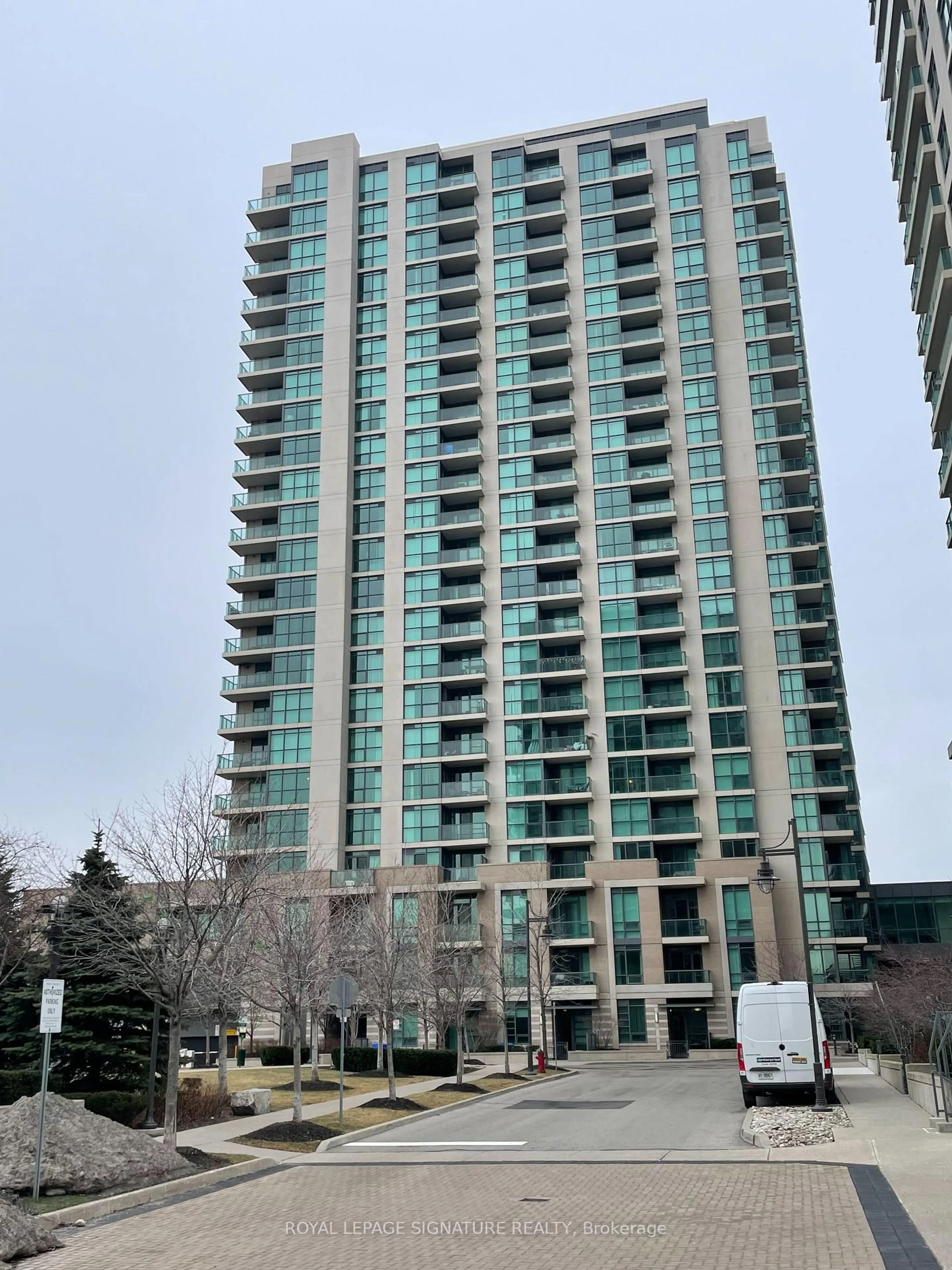 A pic from outside/outdoor area/front of a property/back of a property/a pic from drone, city buildings view from balcony for 205 Sherway Gardens Rd #706, Toronto Ontario M9C 0A5