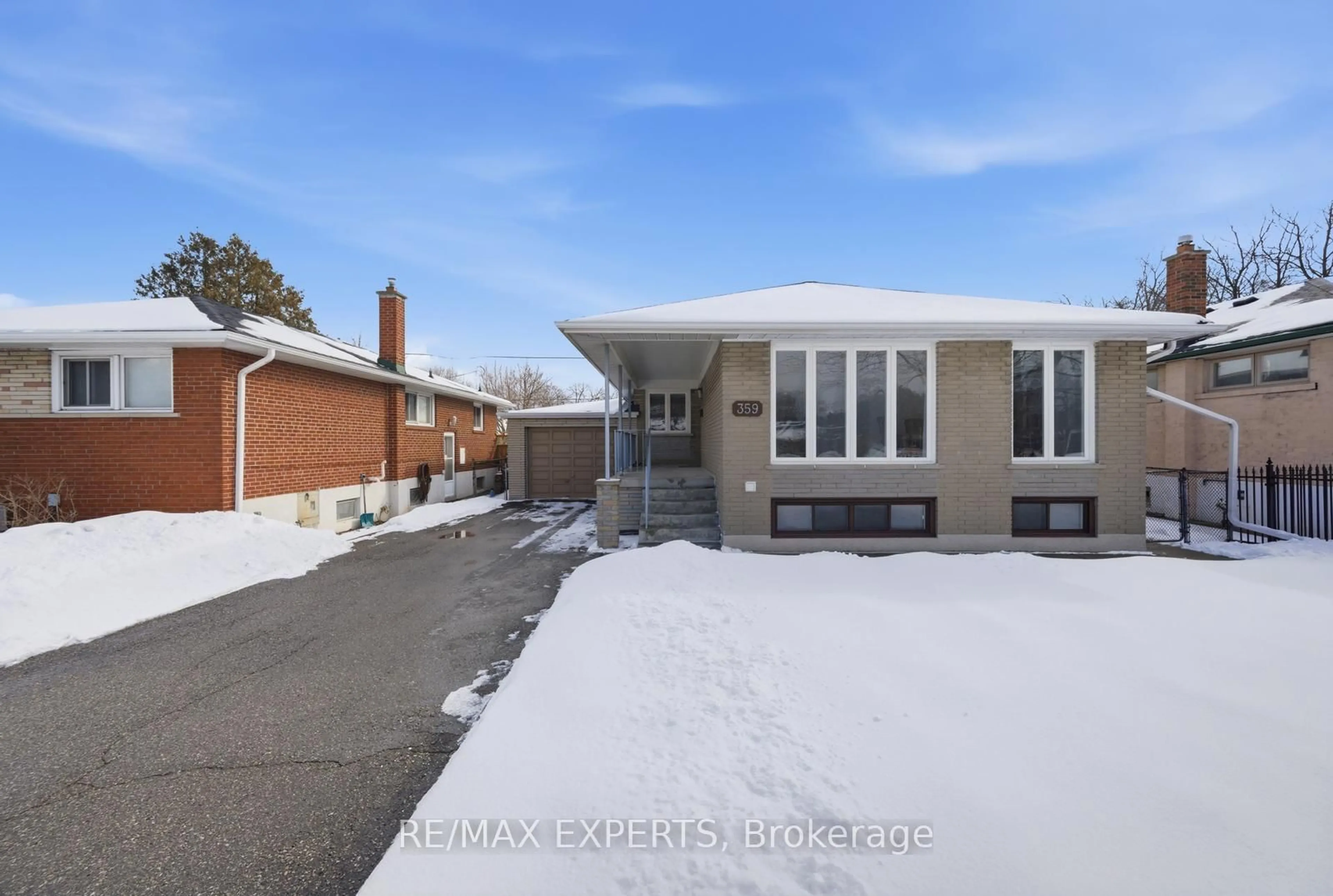 Home with brick exterior material, street for 359 The Westway, Toronto Ontario M9R 1H1