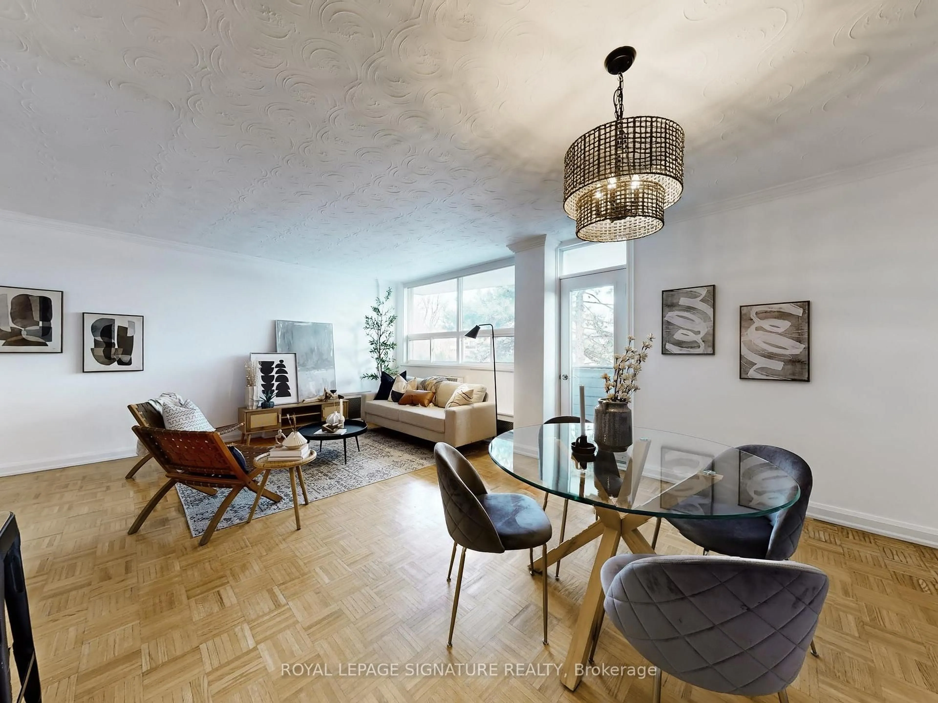 Living room with furniture, unknown for 80 Coe Hill Dr #PH11, Toronto Ontario M6S 3C9