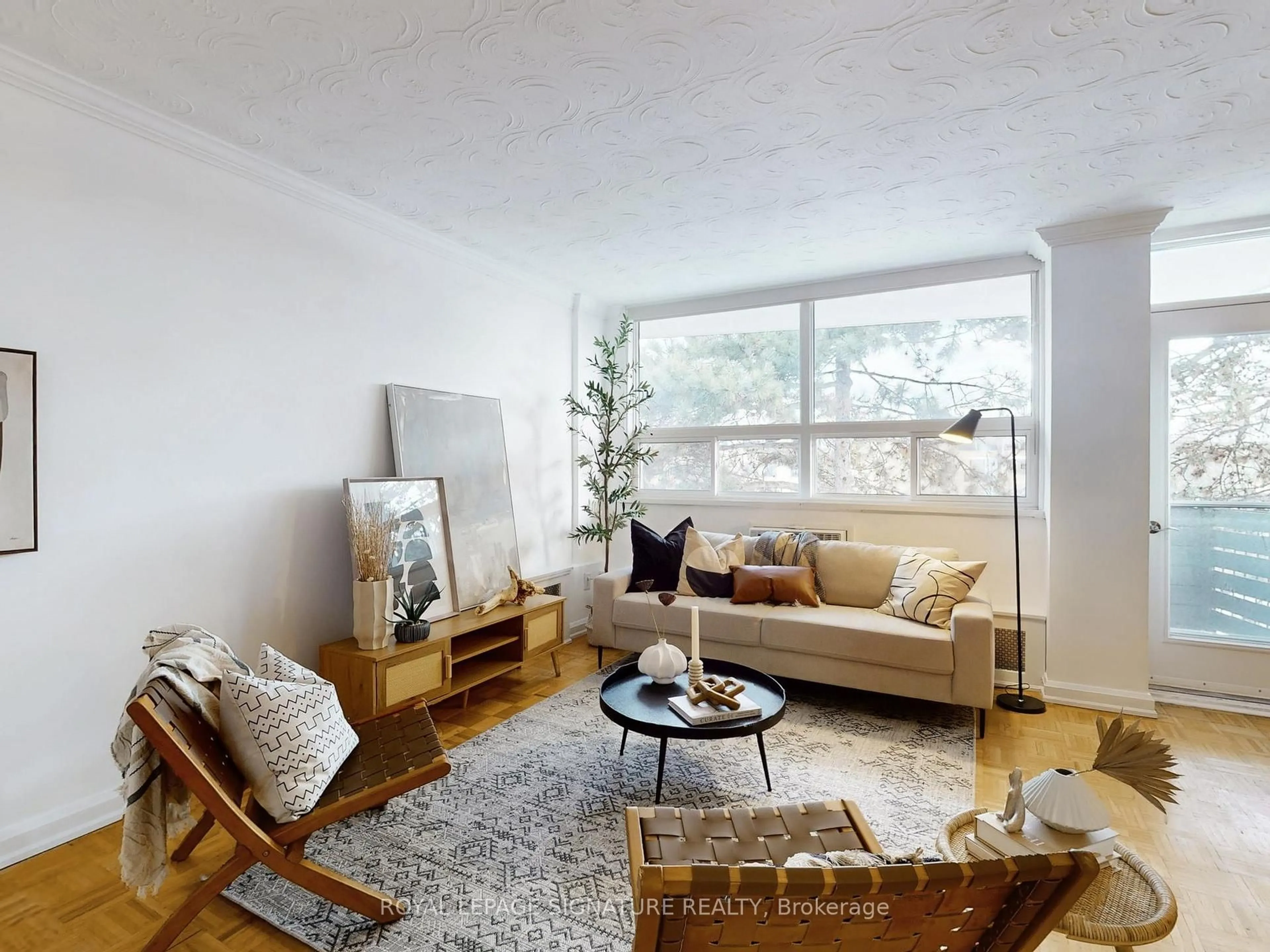 Living room with furniture, unknown for 80 Coe Hill Dr #PH11, Toronto Ontario M6S 3C9