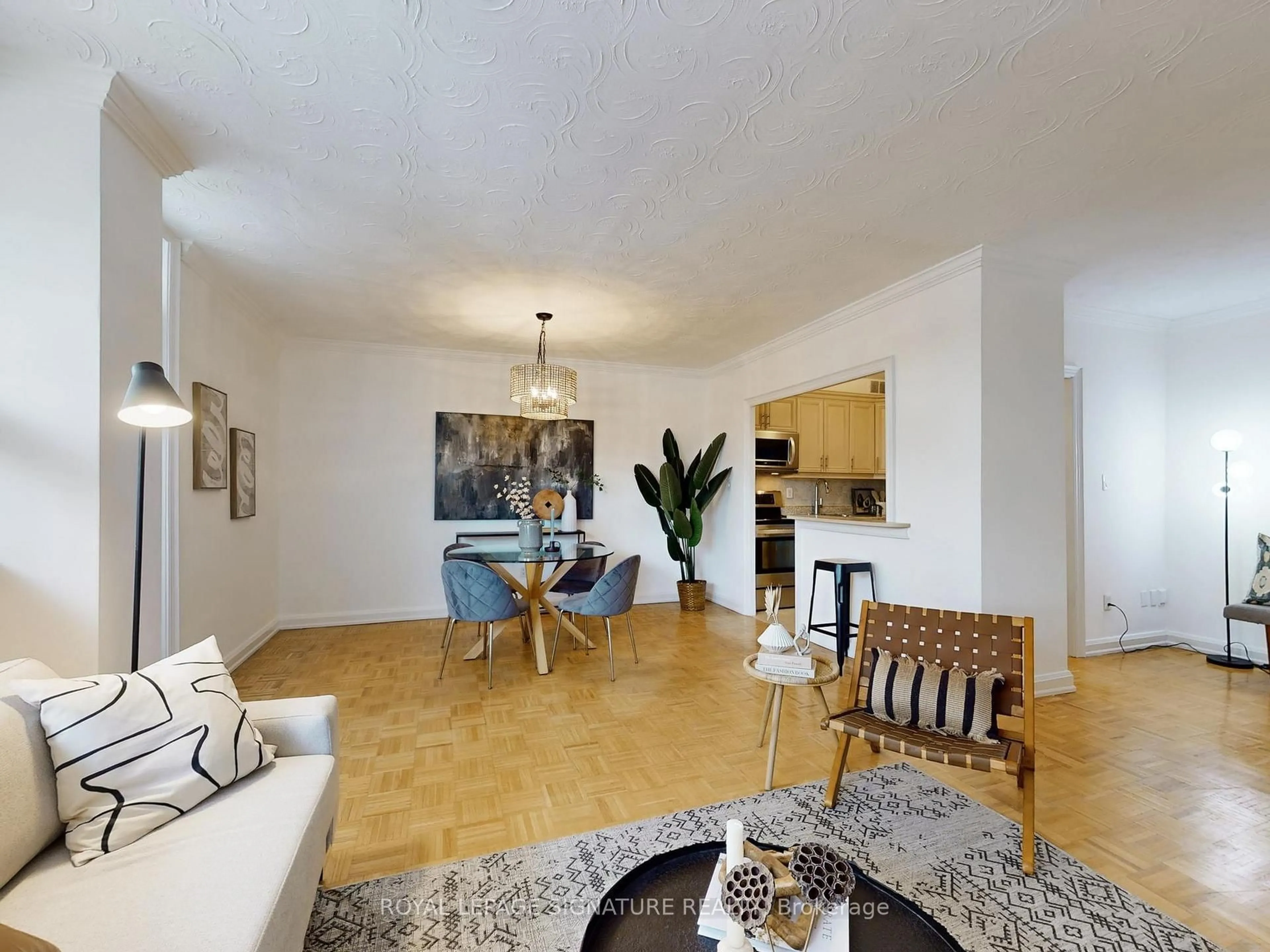 Living room with furniture, unknown for 80 Coe Hill Dr #PH11, Toronto Ontario M6S 3C9