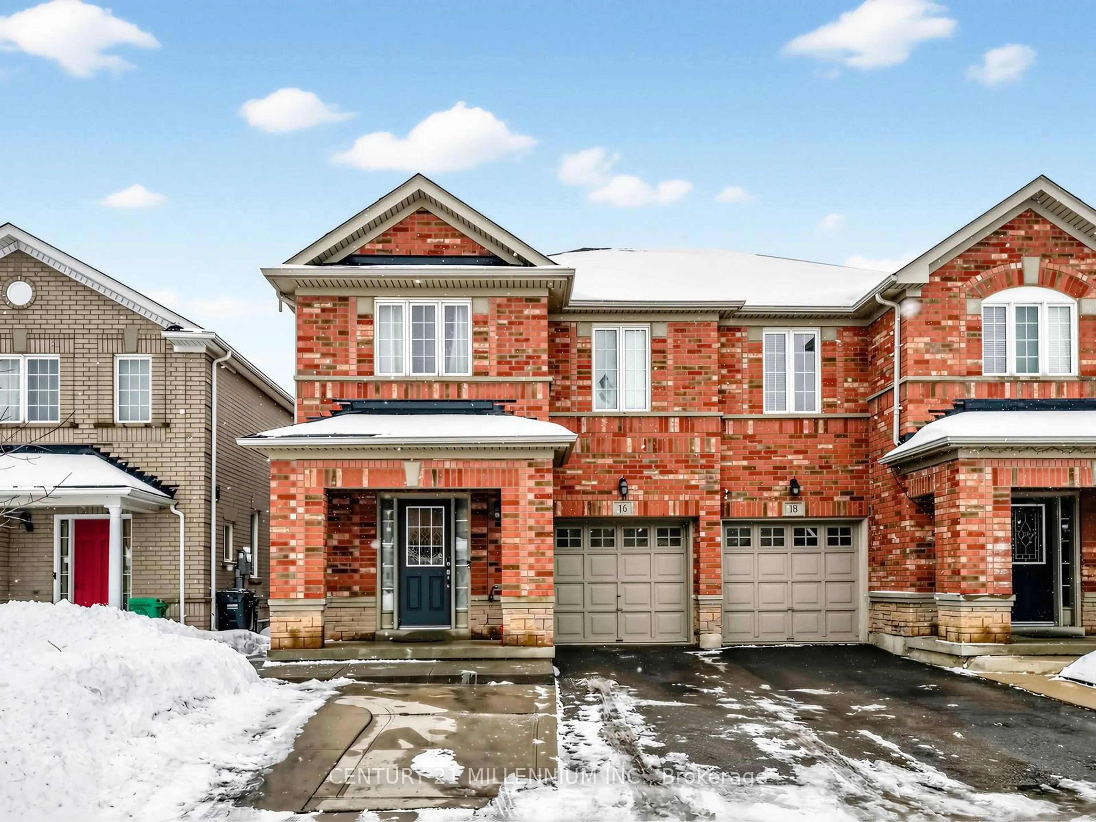 Home with brick exterior material, street for 16 Albery Rd, Brampton Ontario L7A 0K7
