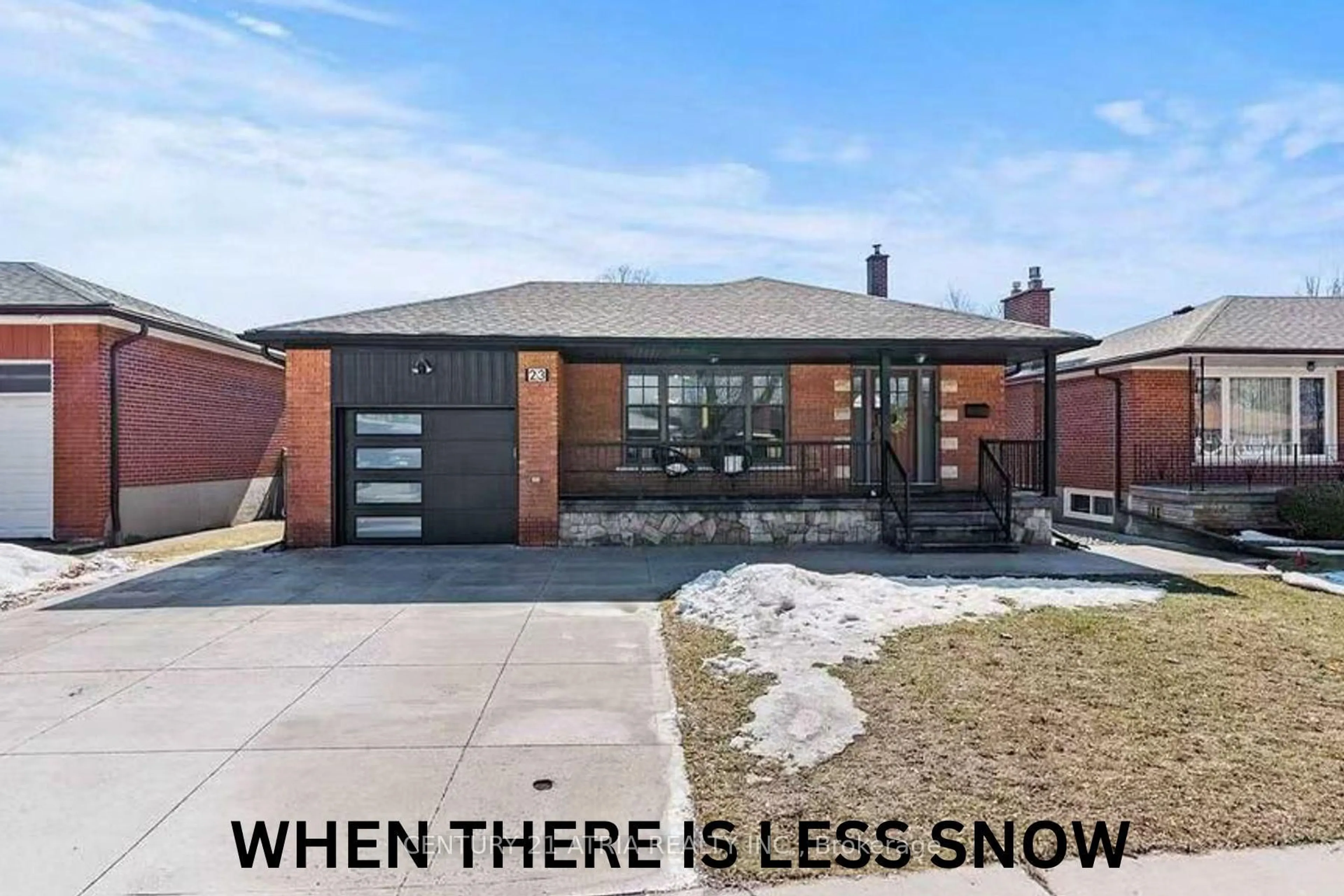 Home with brick exterior material, street for 23 Ladbrooke Rd, Toronto Ontario M3R 2A7