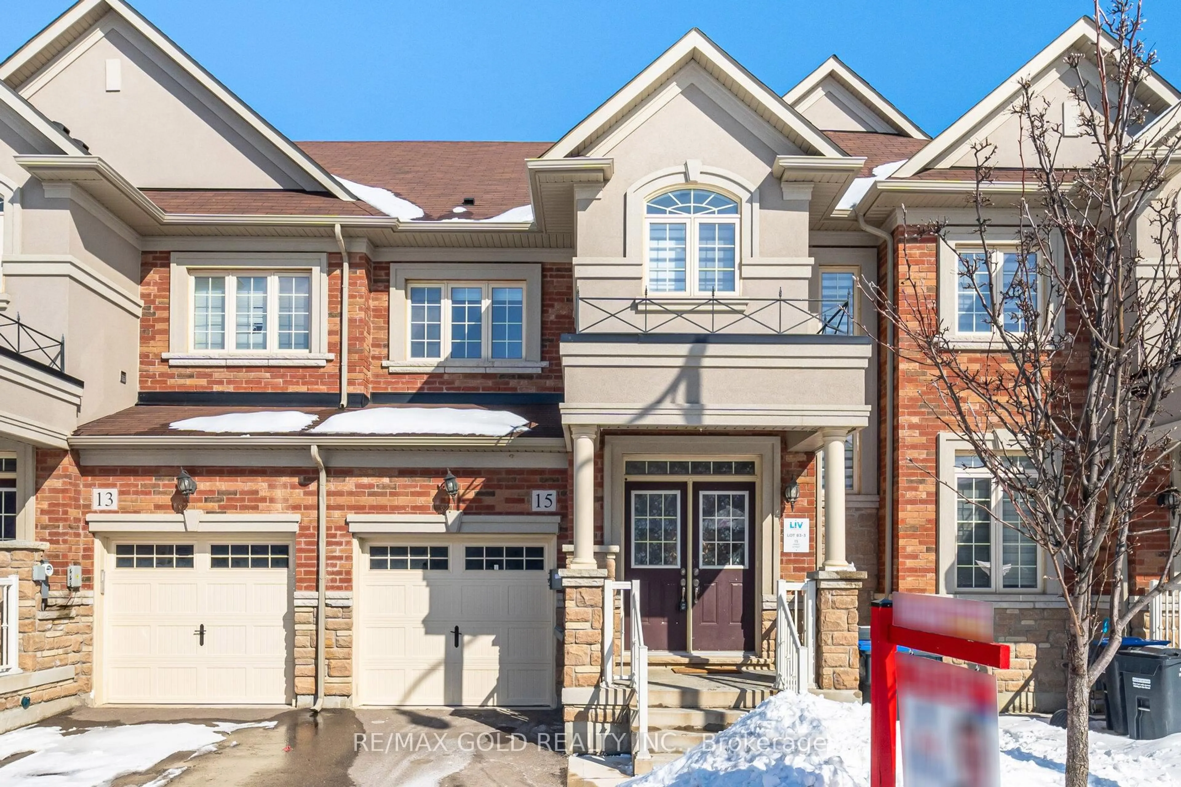 Home with brick exterior material, street for 15 Hines St, Brampton Ontario L7A 4X4