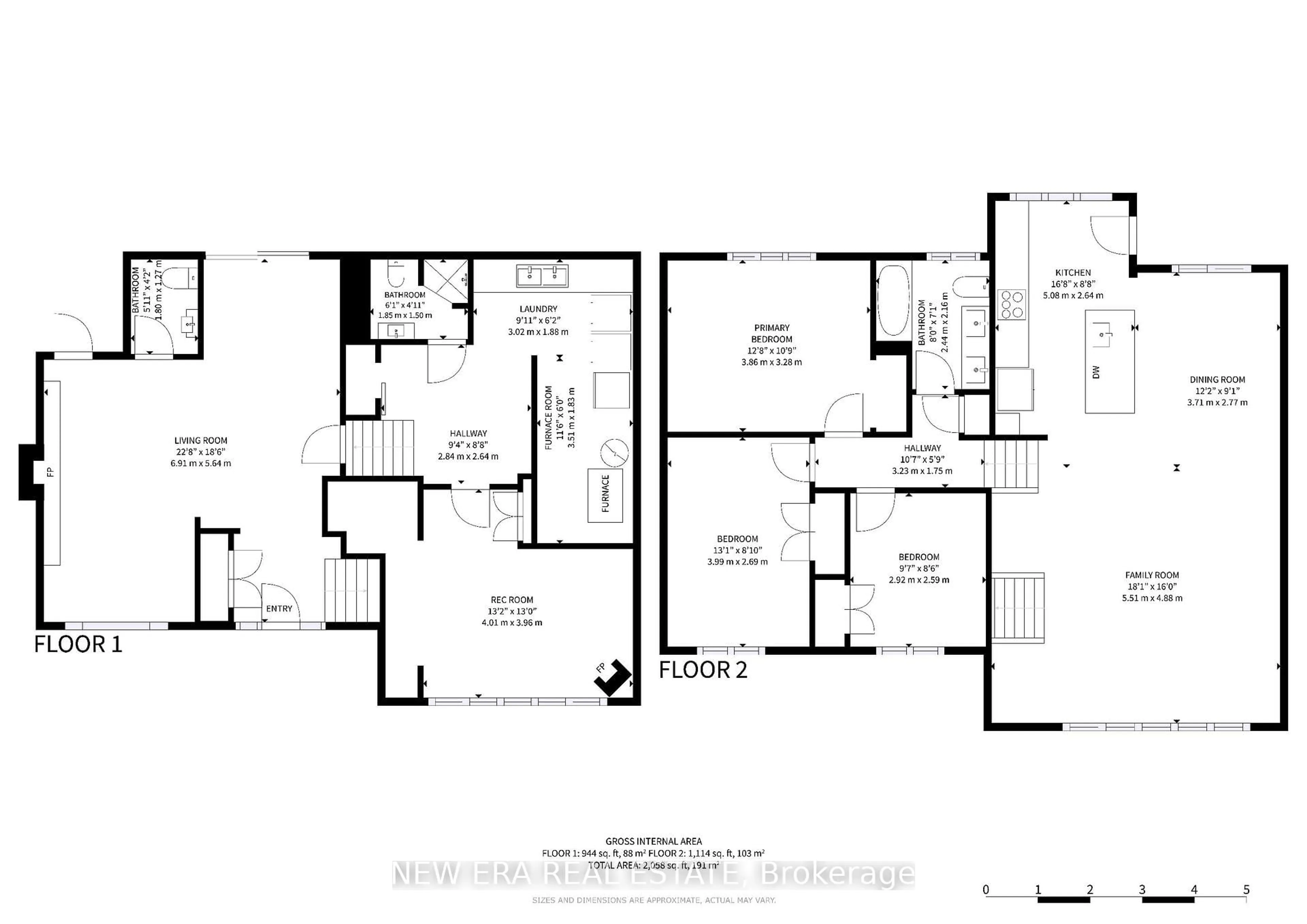 Floor plan for 2611 Truscott Dr, Mississauga Ontario L5J 2B6