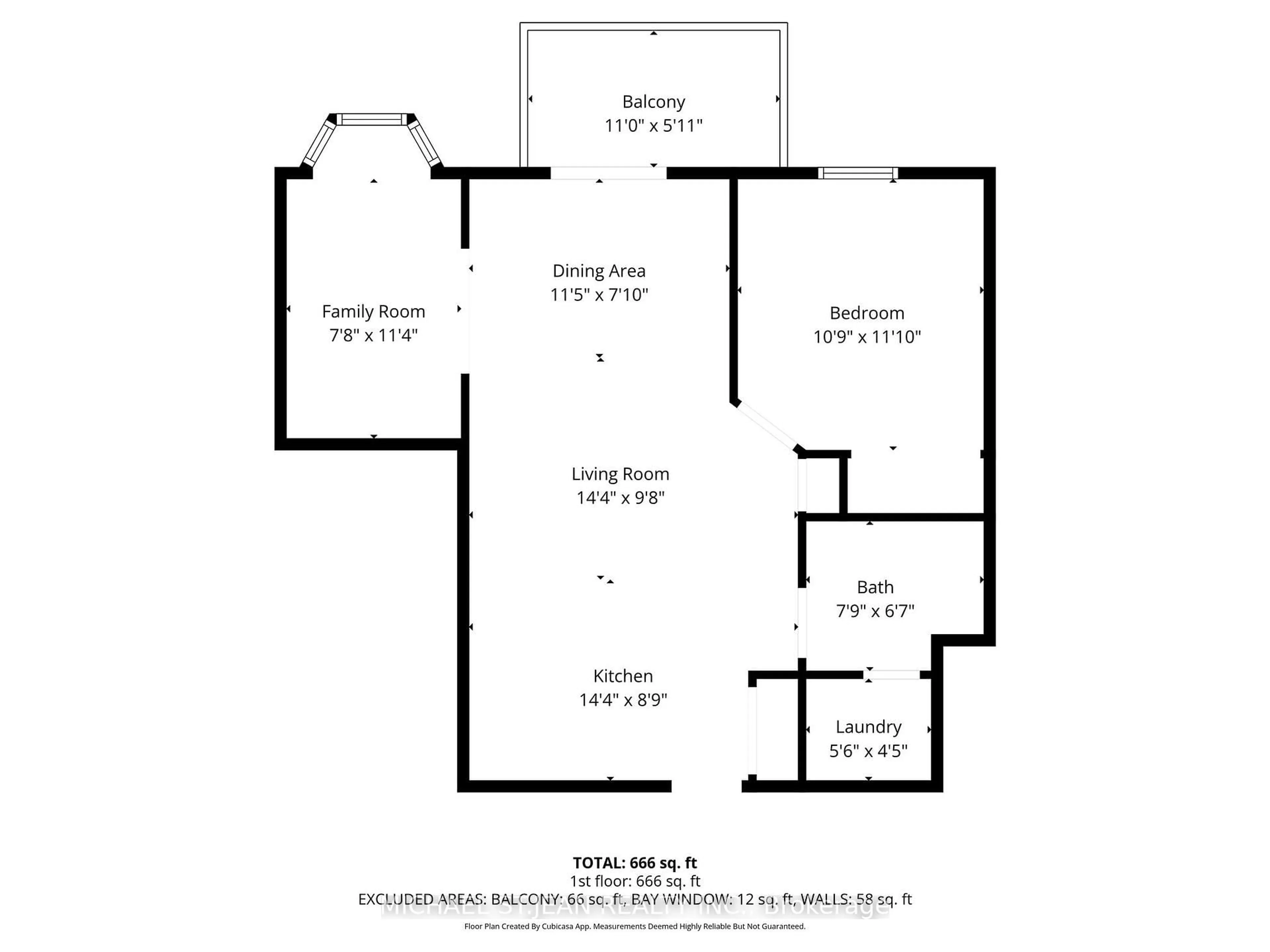 Floor plan for 1411 Walker's Line #213, Burlington Ontario L7M 4P5