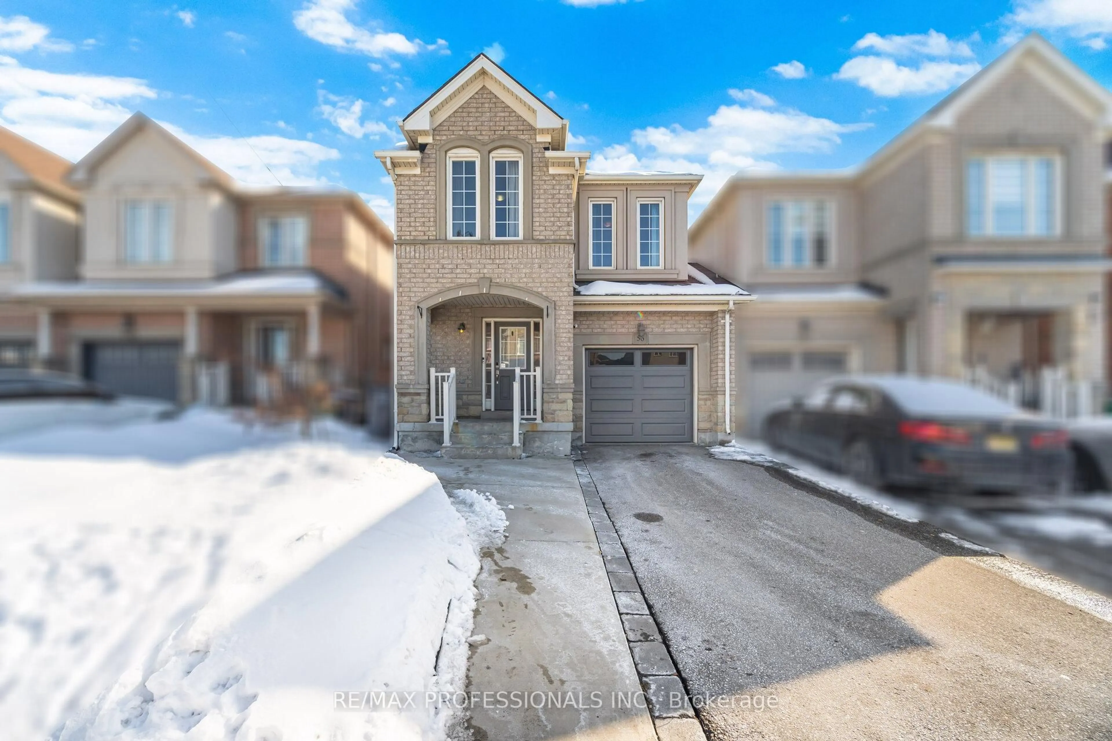 Home with brick exterior material, street for 56 Lightcatcher Circ, Brampton Ontario L6P 3P5