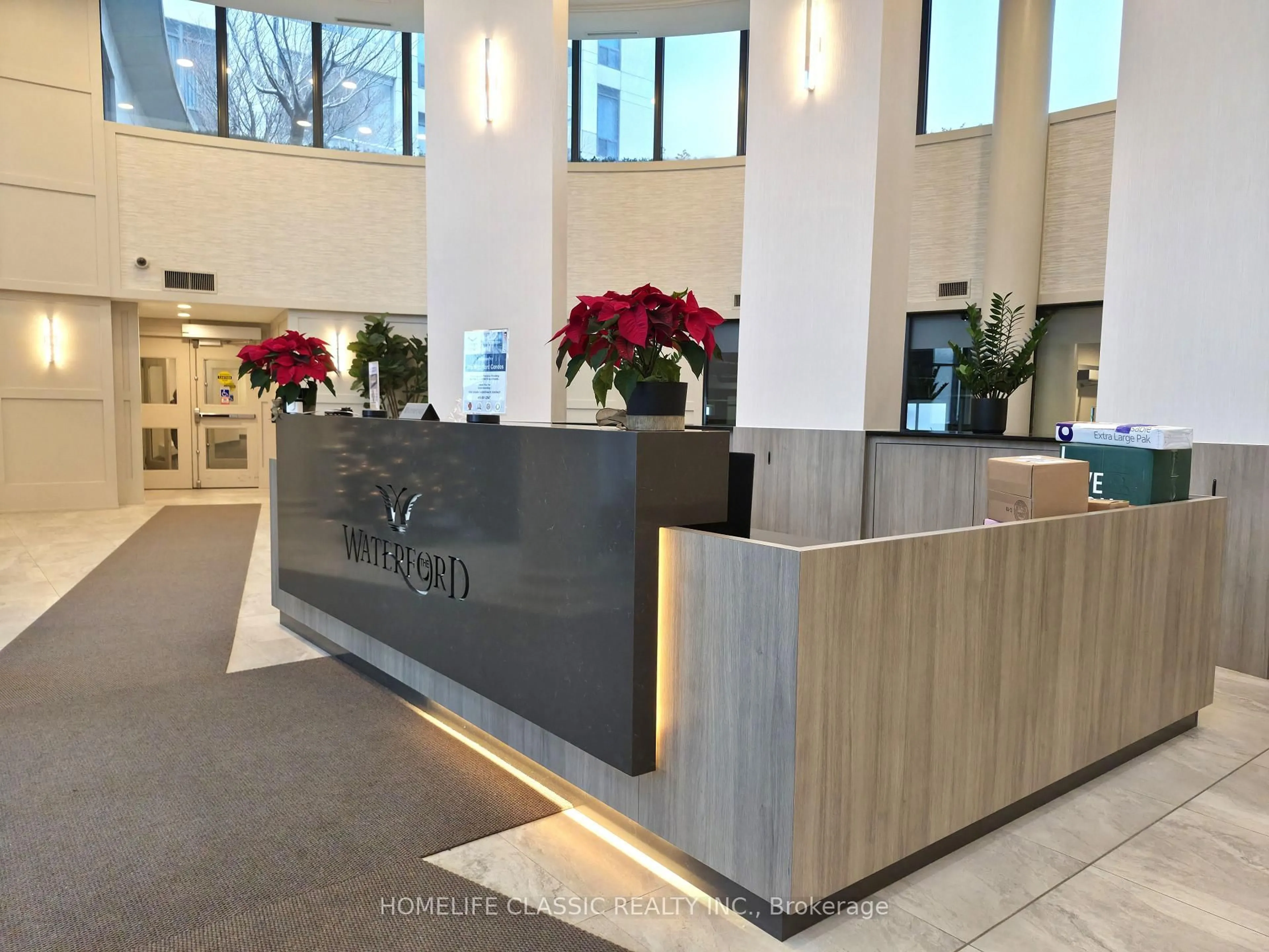 Lobby for 2087 Lake Shore Blvd #1201, Toronto Ontario M8V 4G3