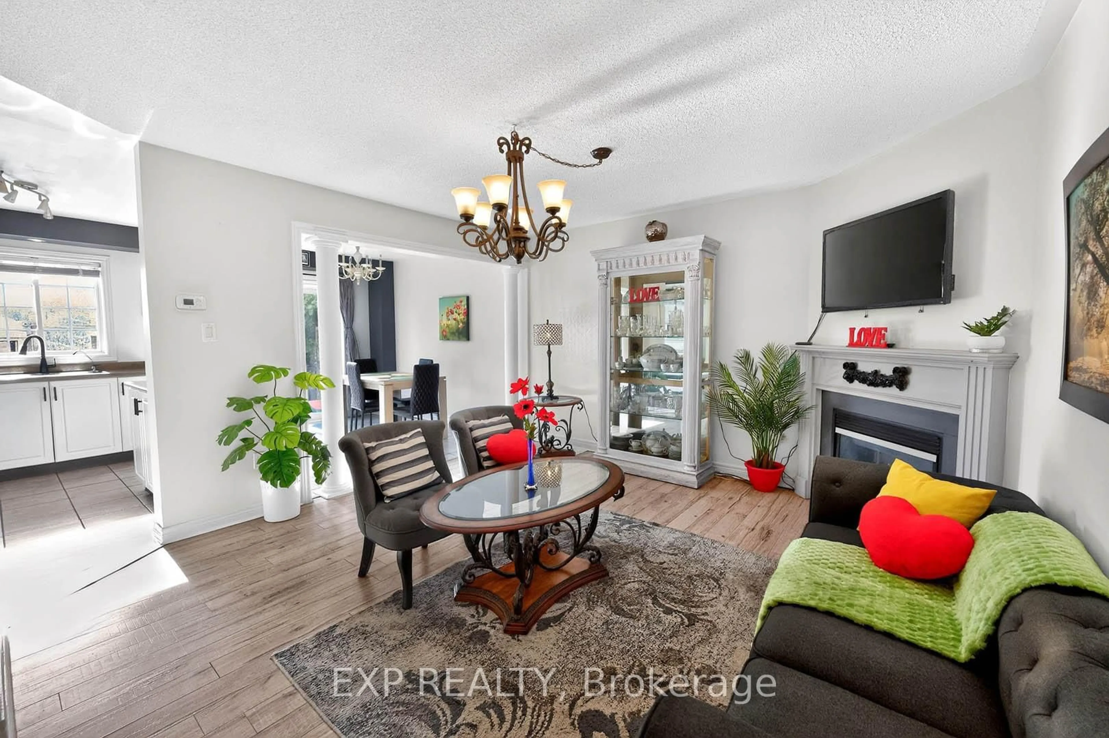 Living room with furniture, unknown for 9800 Mclaughlin Rd #34, Brampton Ontario L6X 4R1