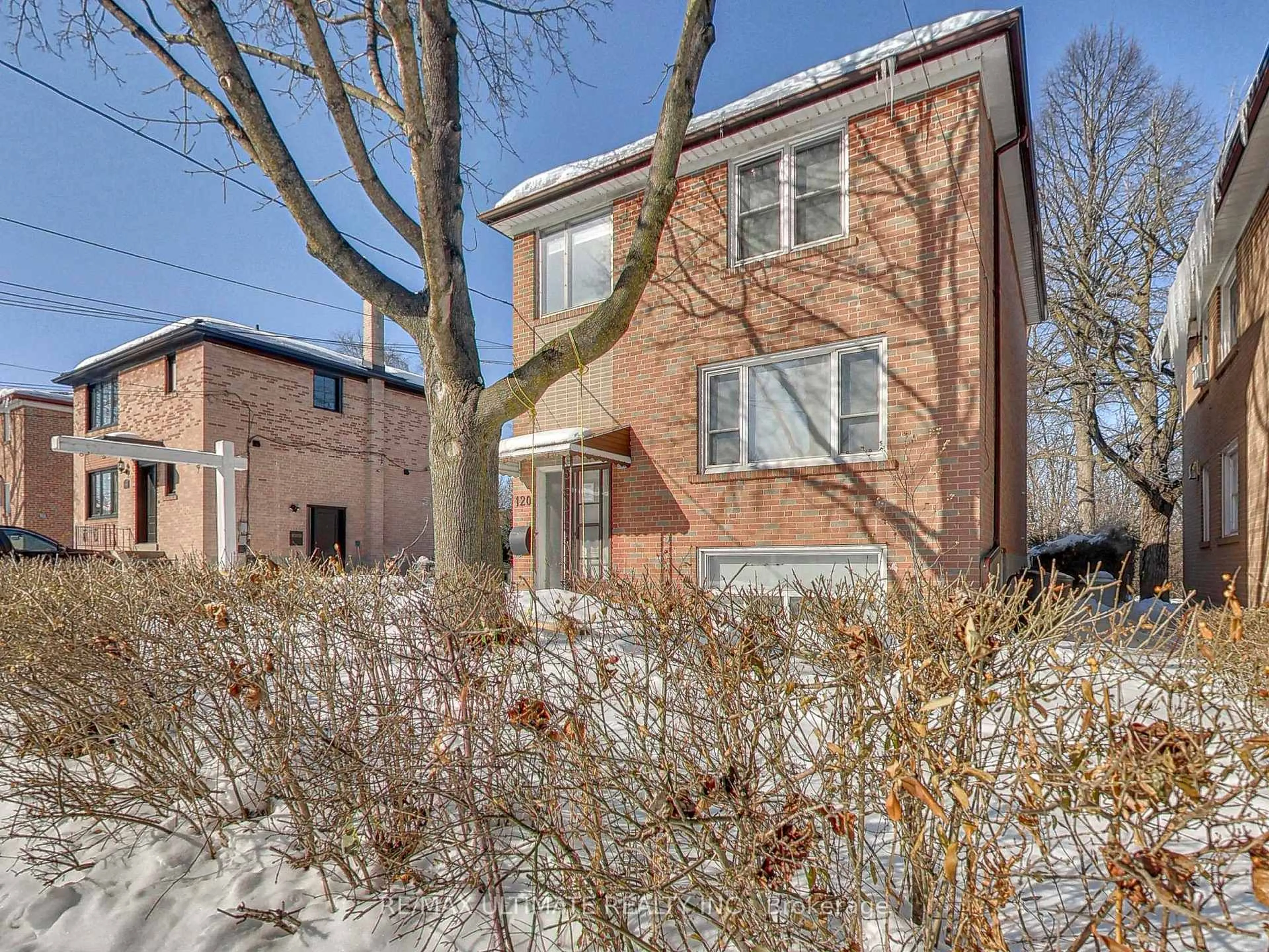 Home with brick exterior material, street for 120 Edinborough Crt, Toronto Ontario M6N 2E8