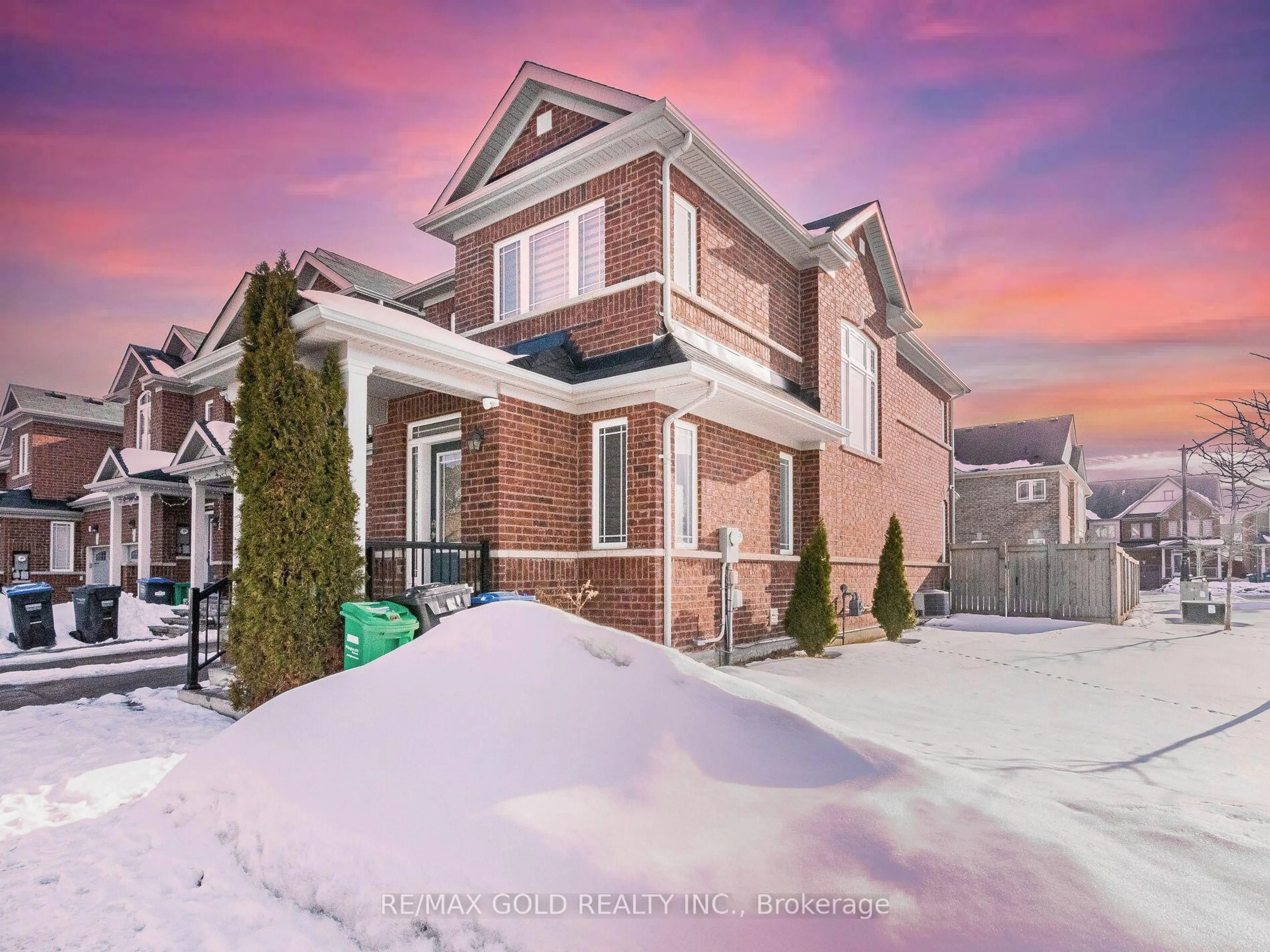 Home with brick exterior material, street for 126 Kempenfelt Tr, Brampton Ontario L7A 3Y1