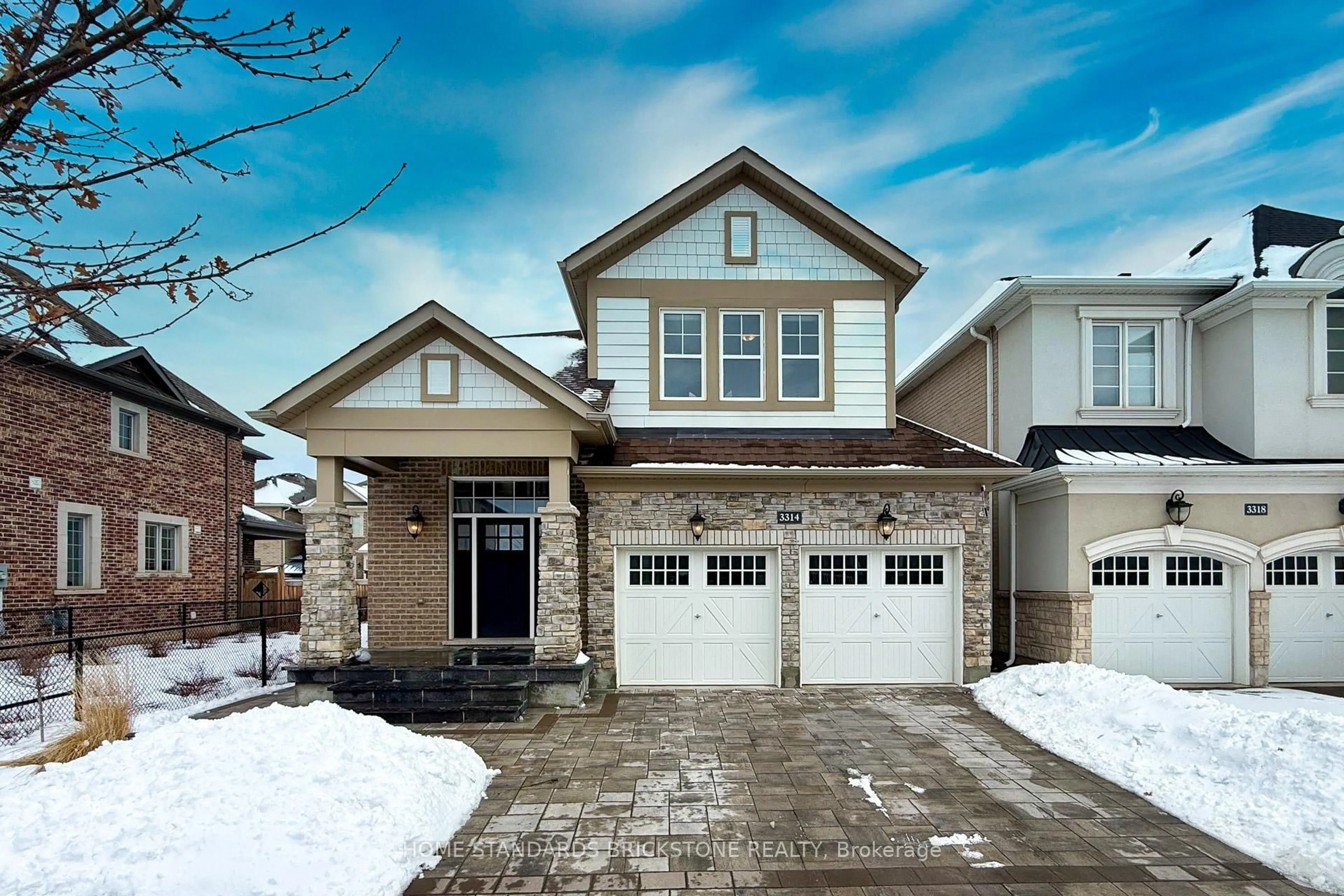 Home with brick exterior material, street for 3314 Mintwood Circ, Oakville Ontario L6H 0N6