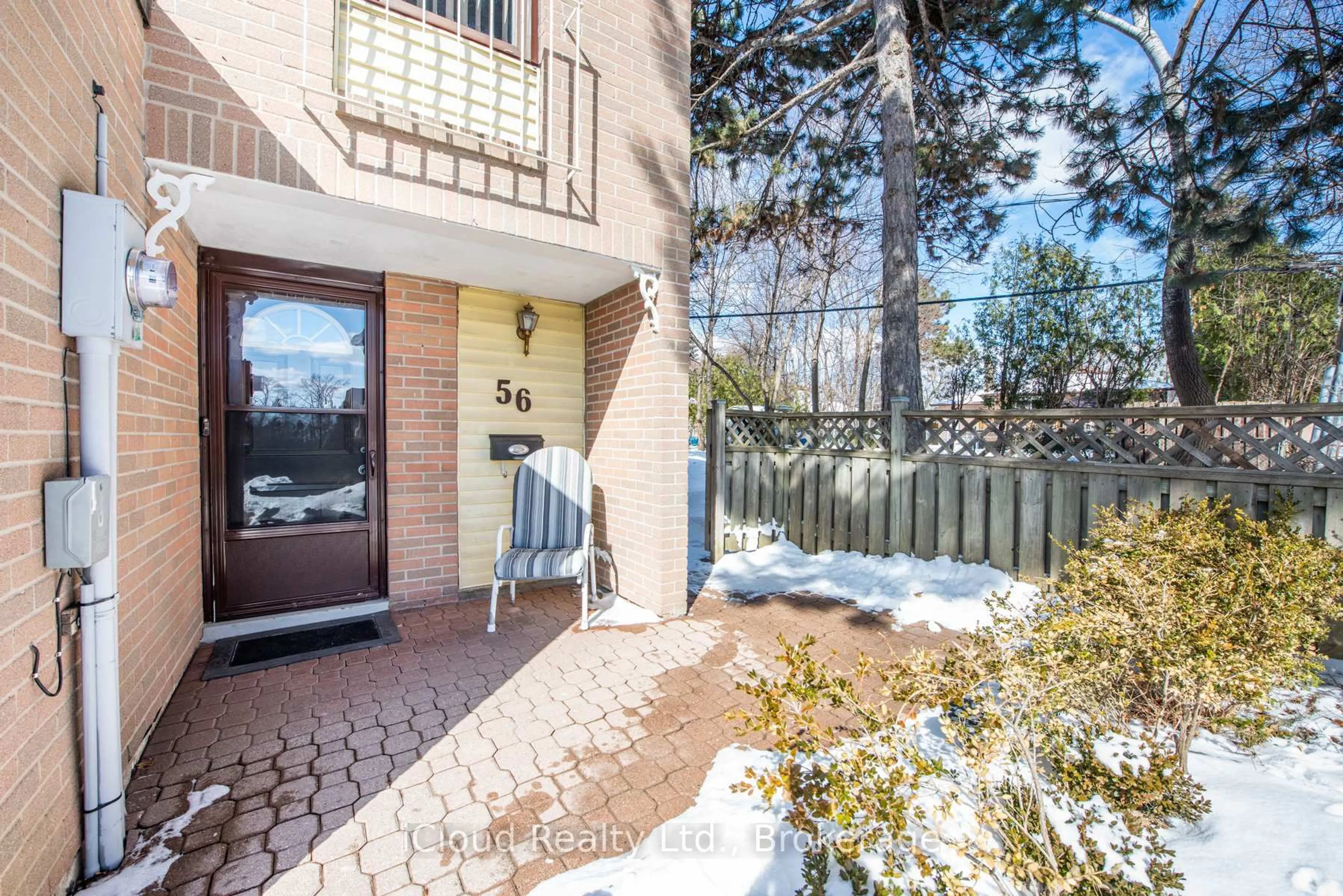 Patio, street for 46 Dearbourne Blvd #56, Brampton Ontario L6T 1J7