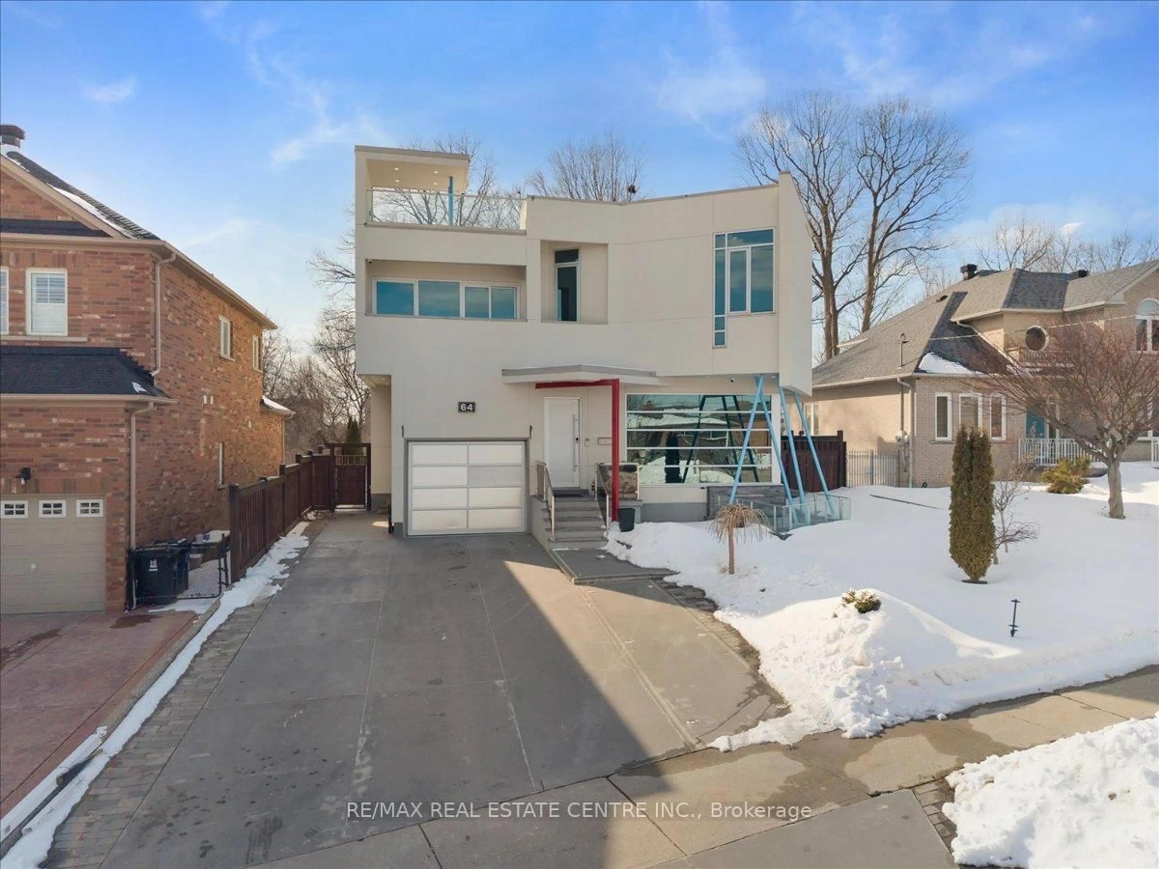 Home with brick exterior material, street for 64 Aviemore Dr, Toronto Ontario M9L 2L7