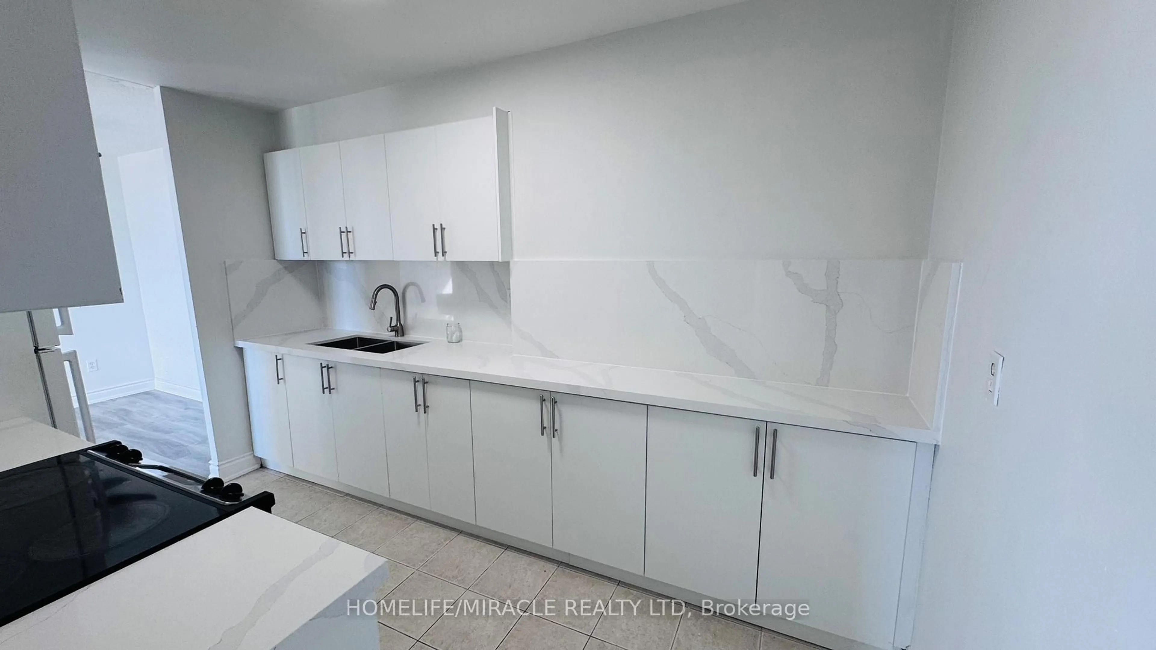 Standard kitchen, ceramic/tile floor for 2645 Kipling Ave #307, Toronto Ontario M9V 3S6