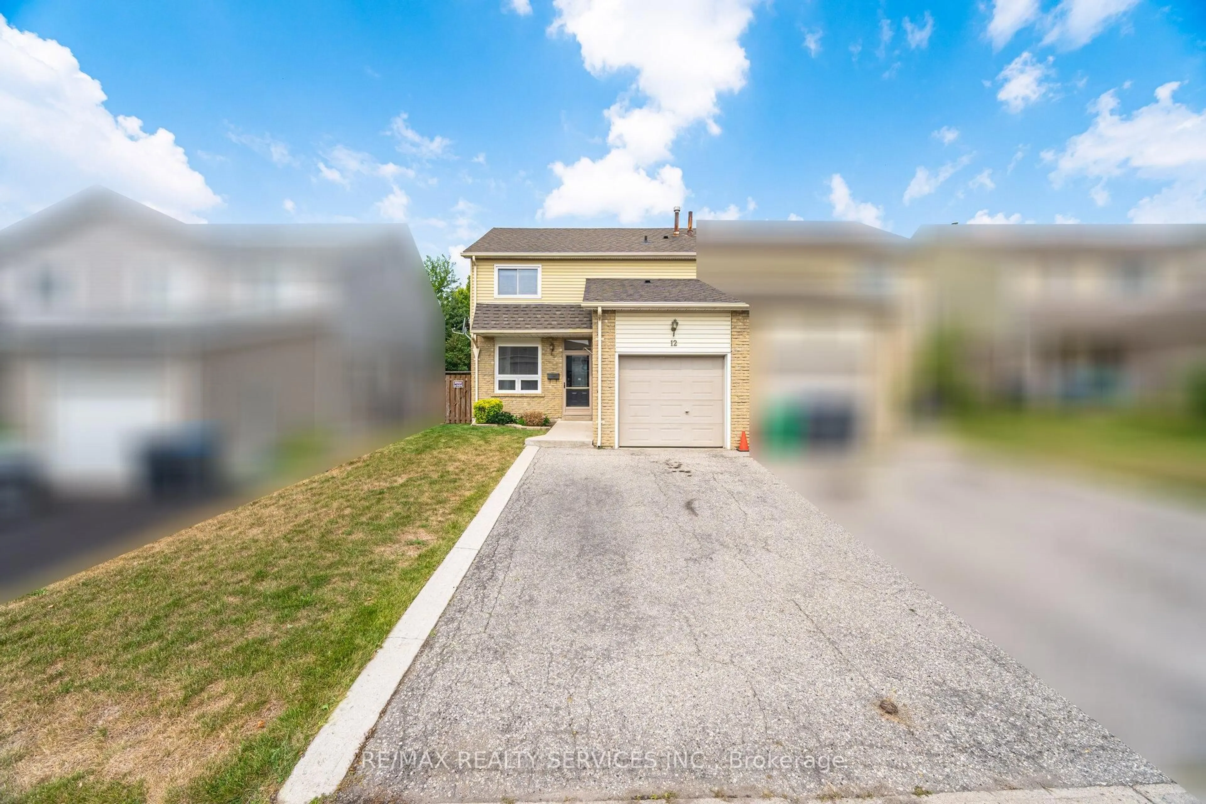 A pic from outside/outdoor area/front of a property/back of a property/a pic from drone, street for 12 Sparklett Cres, Brampton Ontario L6Z 1M8