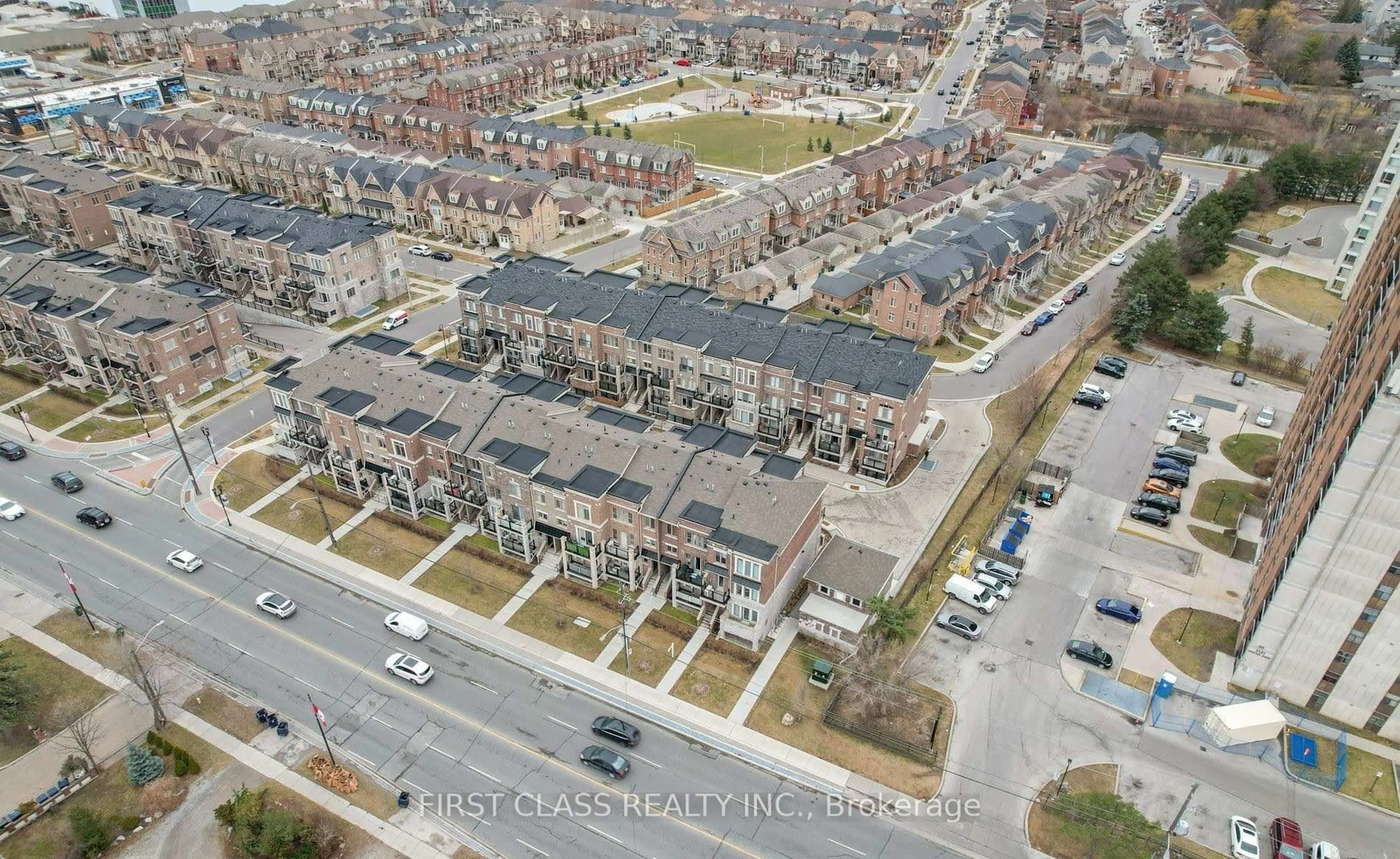 A pic from outside/outdoor area/front of a property/back of a property/a pic from drone, street for 2355 Sheppard Ave #212, Toronto Ontario M9M 1M3