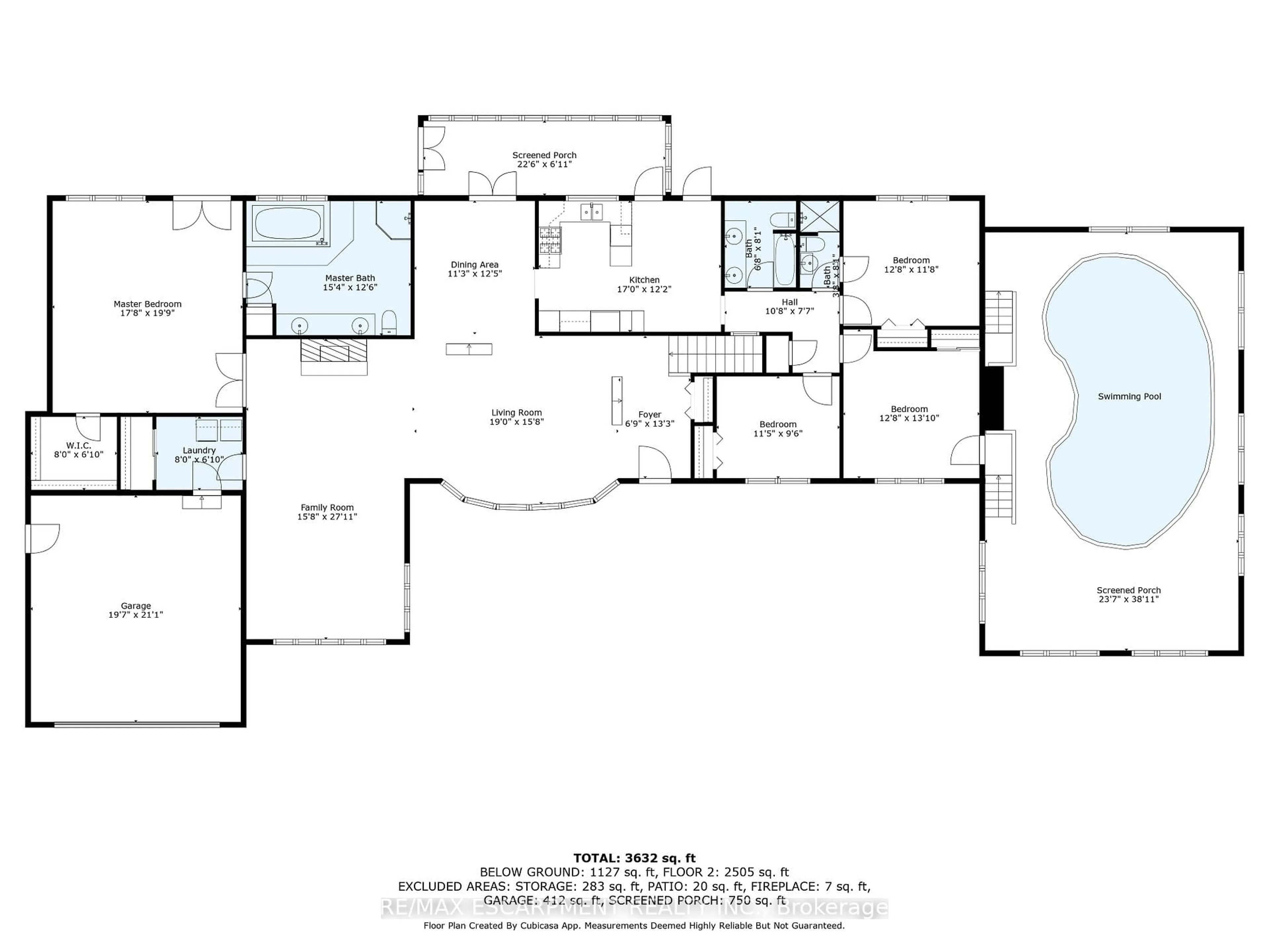 Floor plan for 1411 Beaufort Dr, Burlington Ontario L7P 4V8