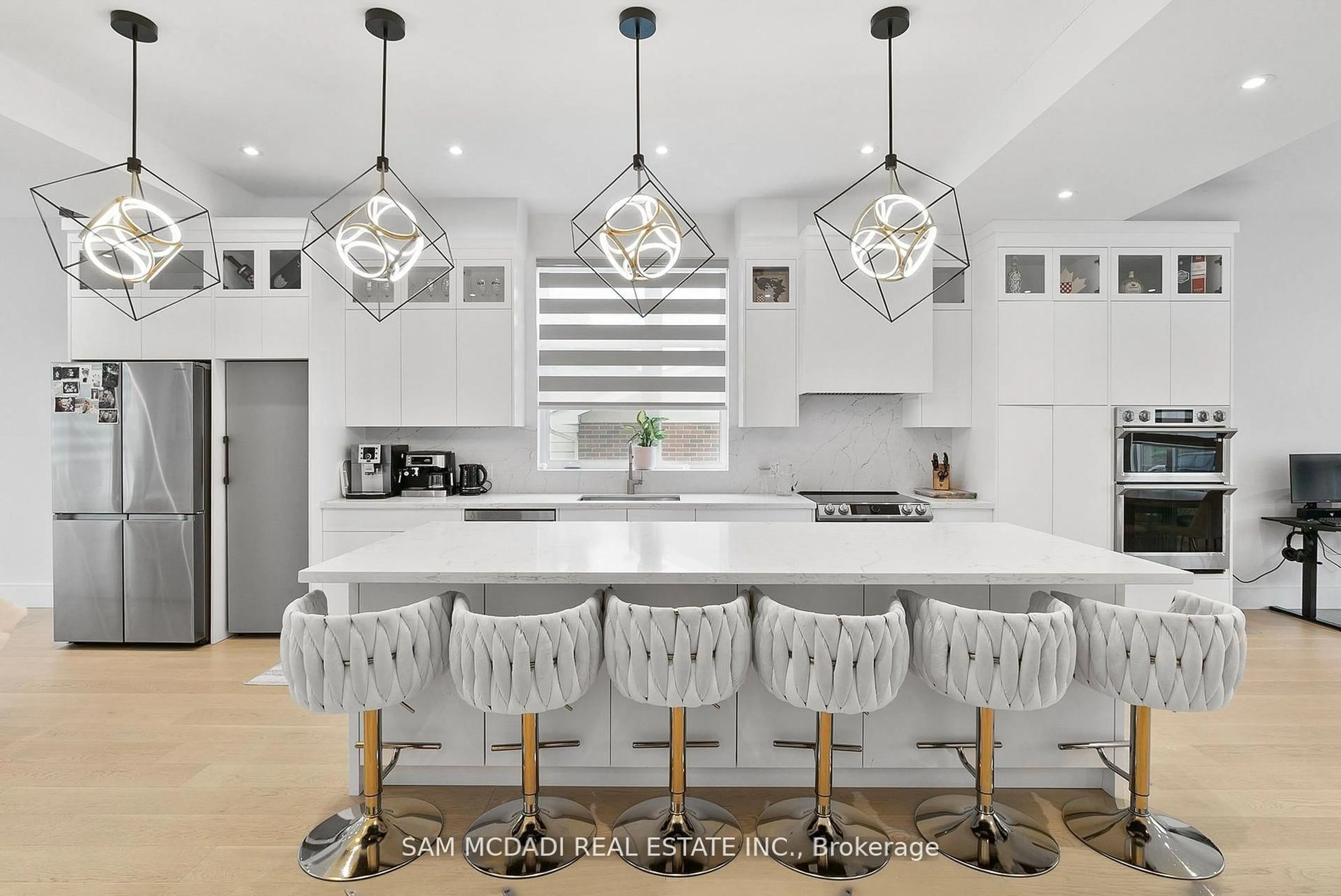 Contemporary kitchen, ceramic/tile floor for 46 Cobblehill Rd, Halton Hills Ontario L7J 1N9