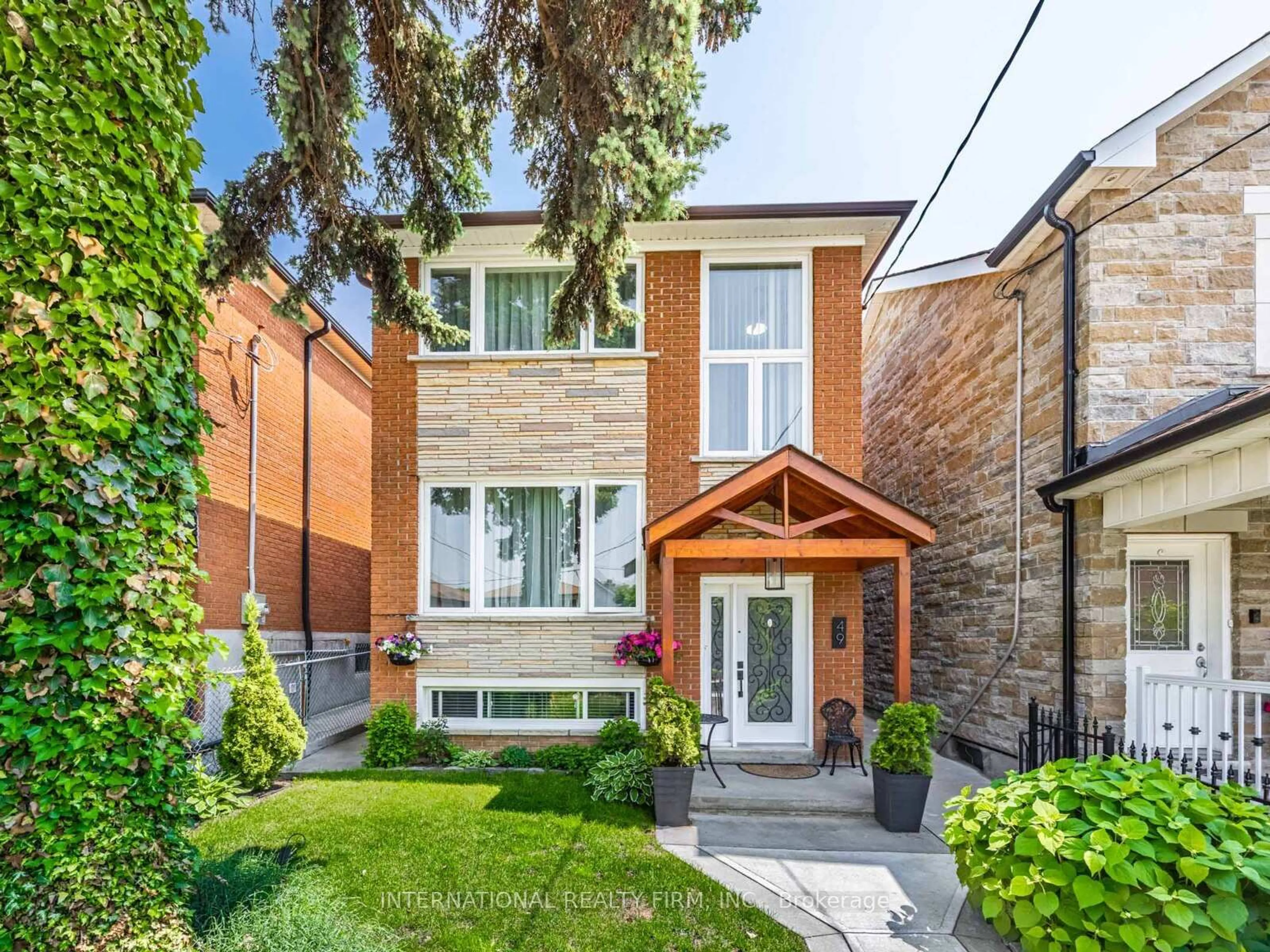 Home with brick exterior material, street for 49 Lapp St, Toronto Ontario M6N 3W5