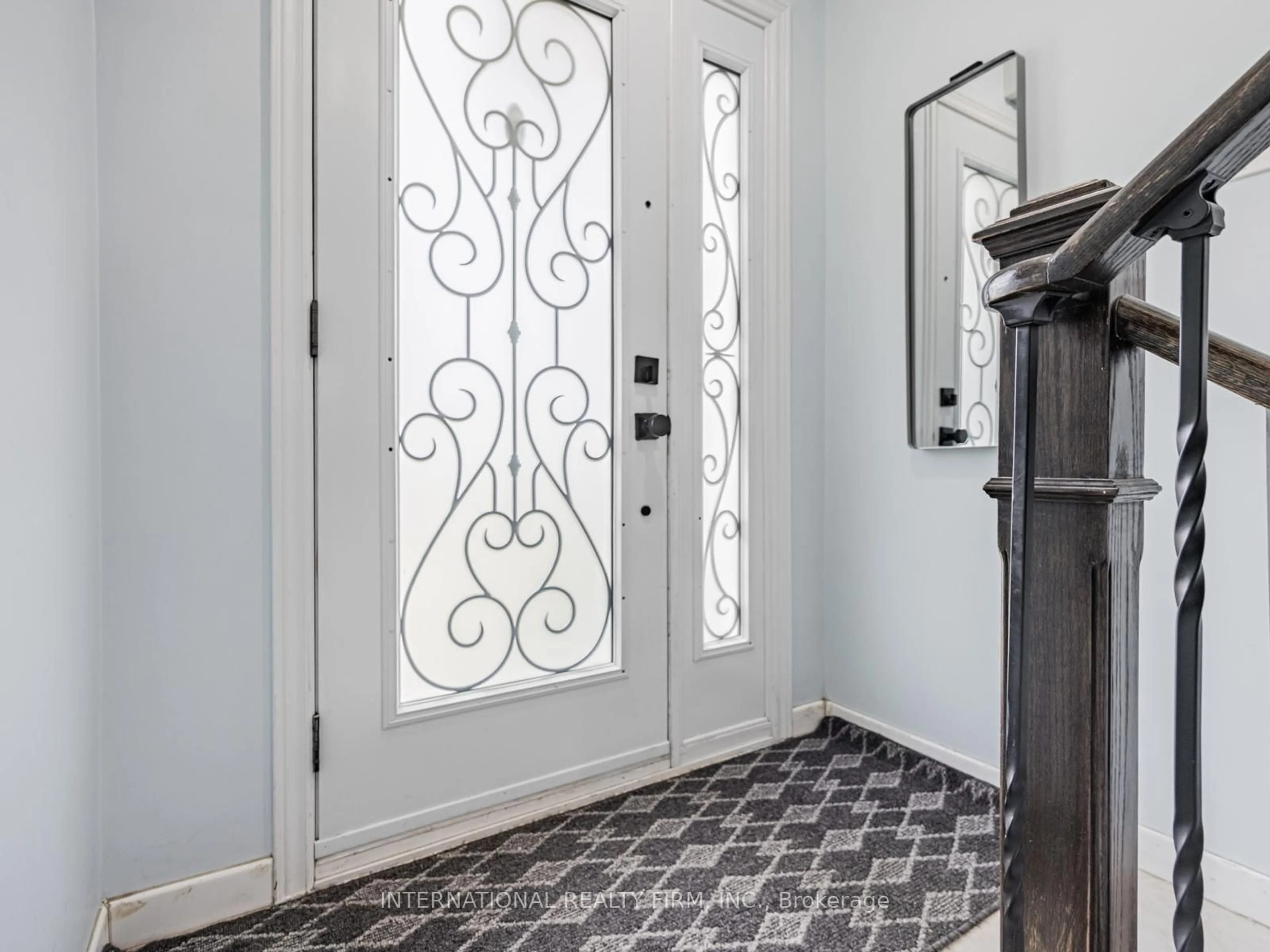 Indoor entryway for 49 Lapp St, Toronto Ontario M6N 3W5