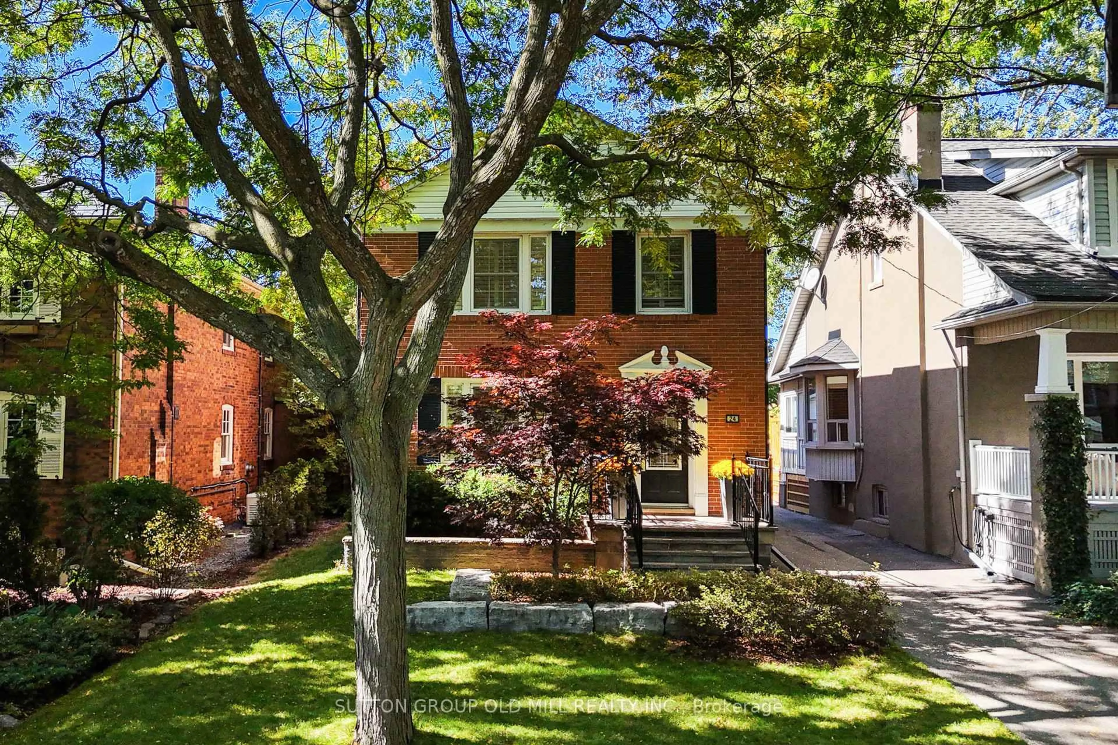 Home with brick exterior material, street for 24 Dartmouth Cres, Toronto Ontario M8V 1X1