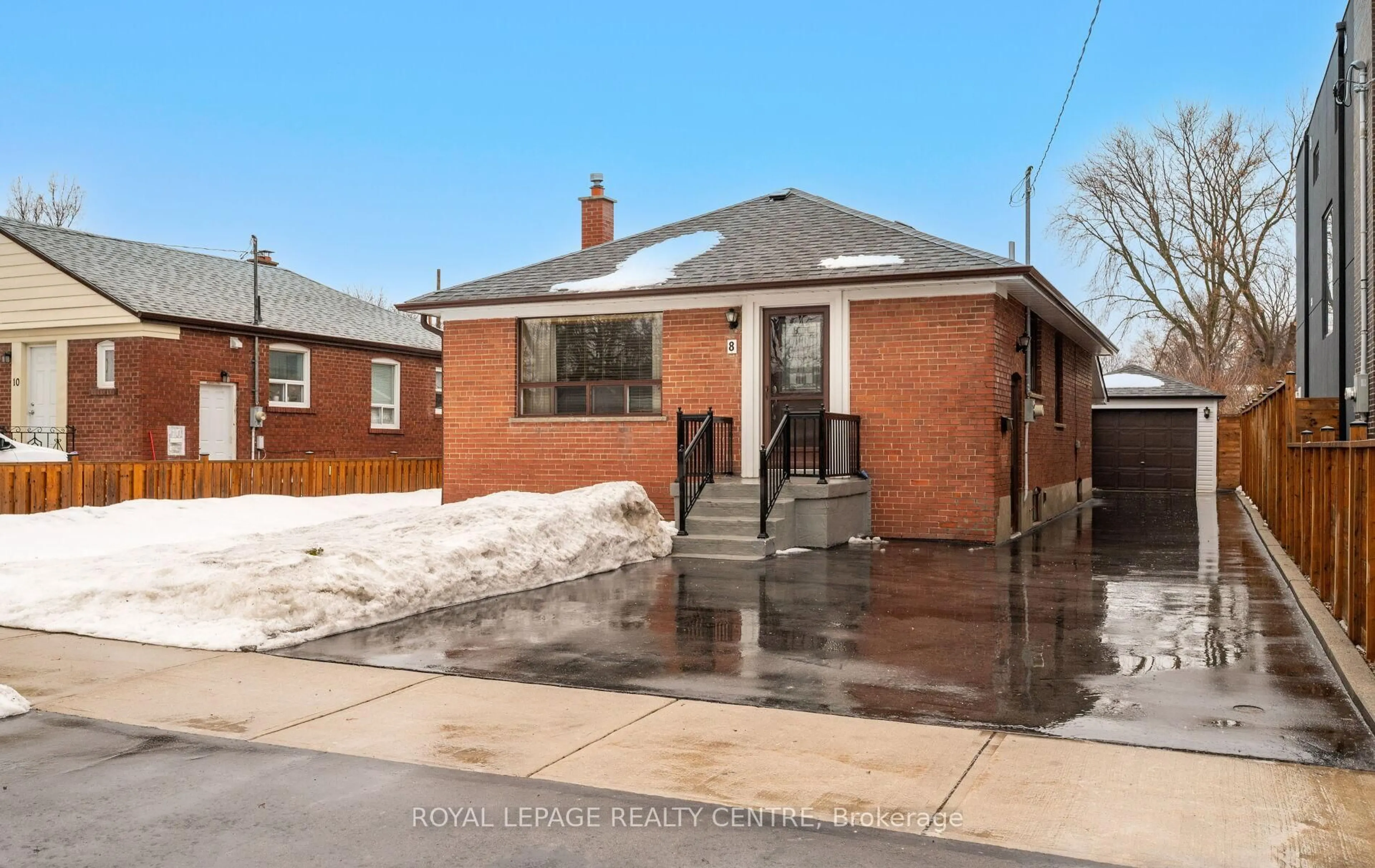 Home with brick exterior material, street for 8 Davick Dr, Toronto Ontario M8W 2C9