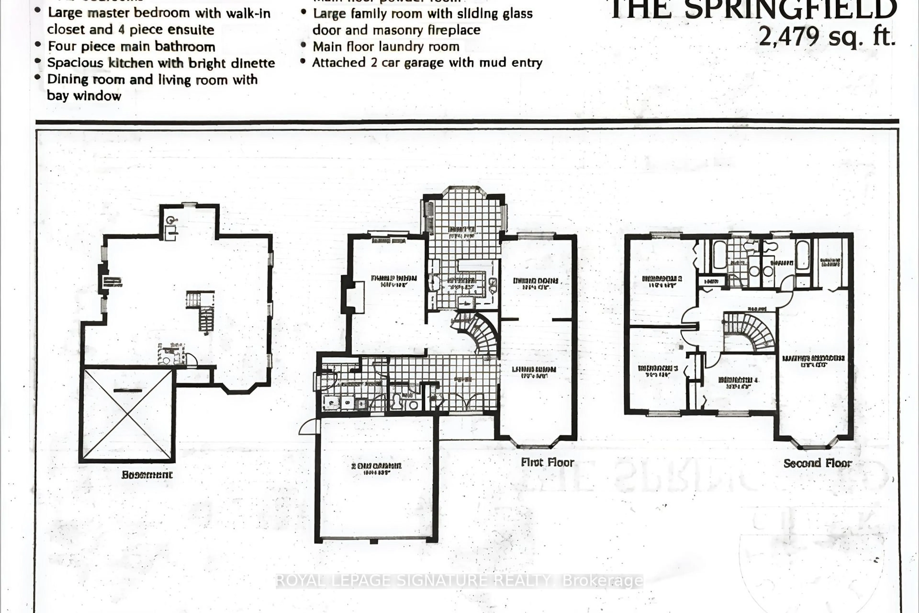 Floor plan for 1729 Pengilley Pl, Mississauga Ontario L5J 4R8