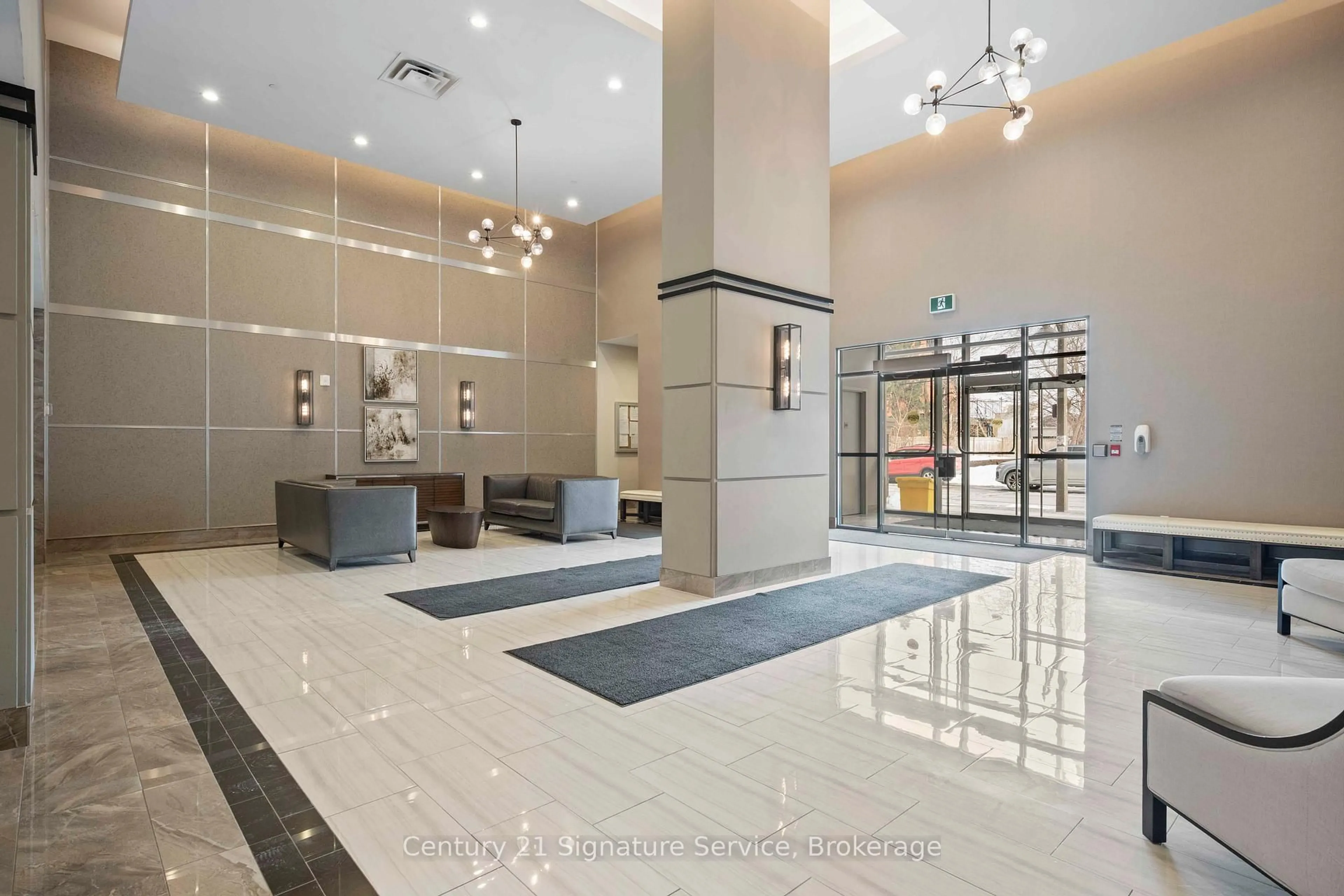 Lobby for 2486 Old Bronte Rd #405, Oakville Ontario L6M 0Y4