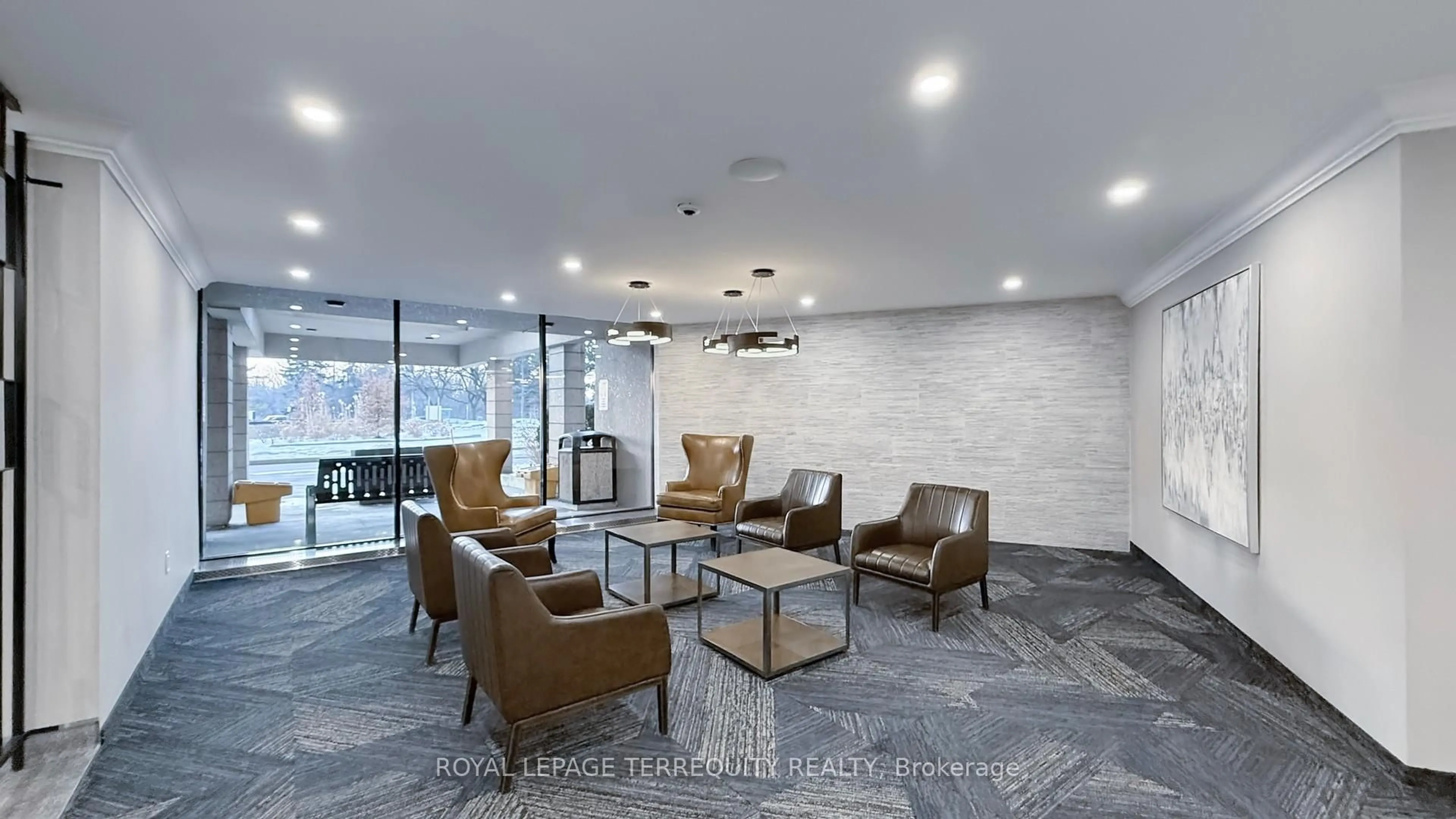 Lobby for 451 The West Mall #1616, Toronto Ontario M9C 1G1