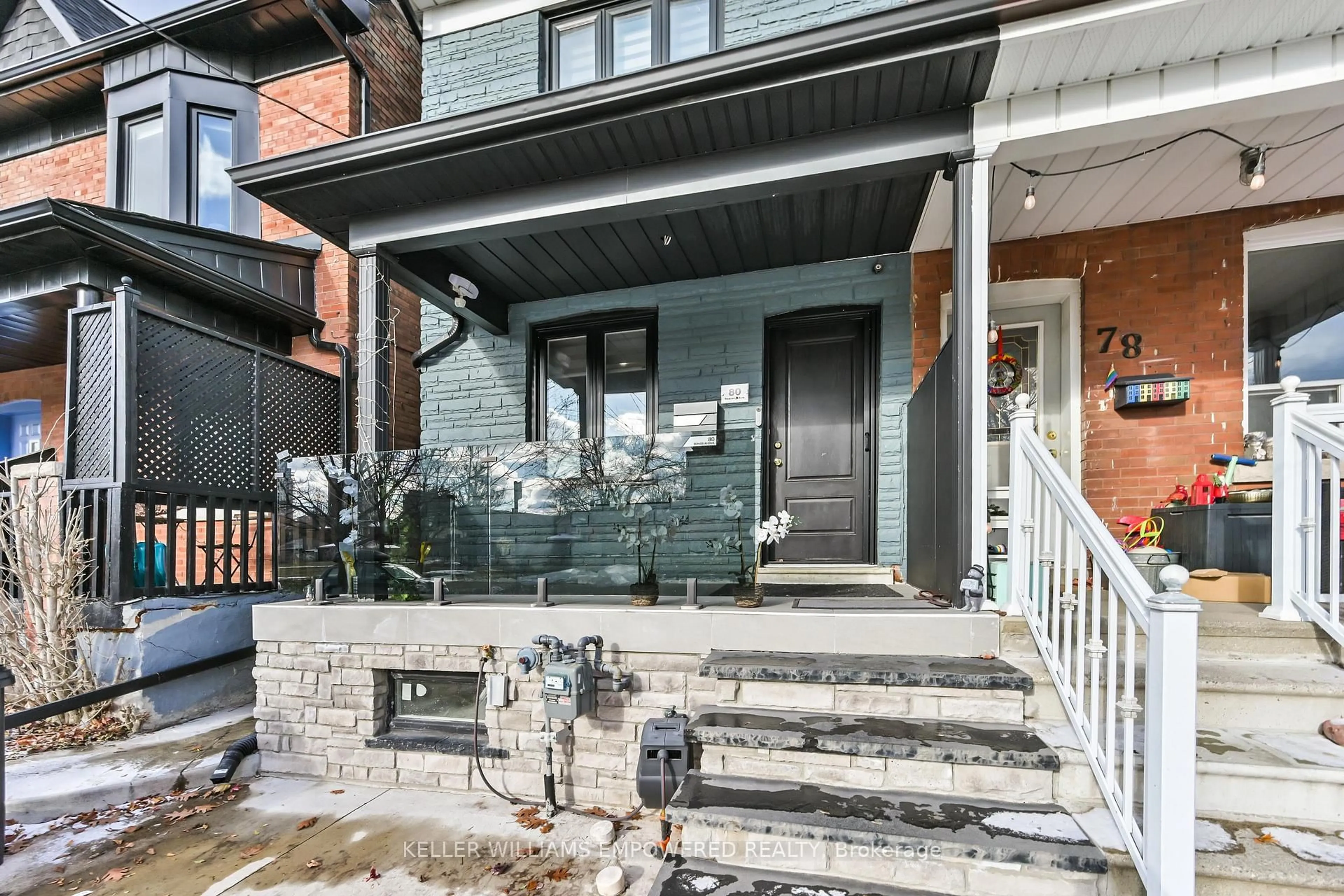 Home with brick exterior material, street for 80 Beaver Ave, Toronto Ontario M6H 2G2