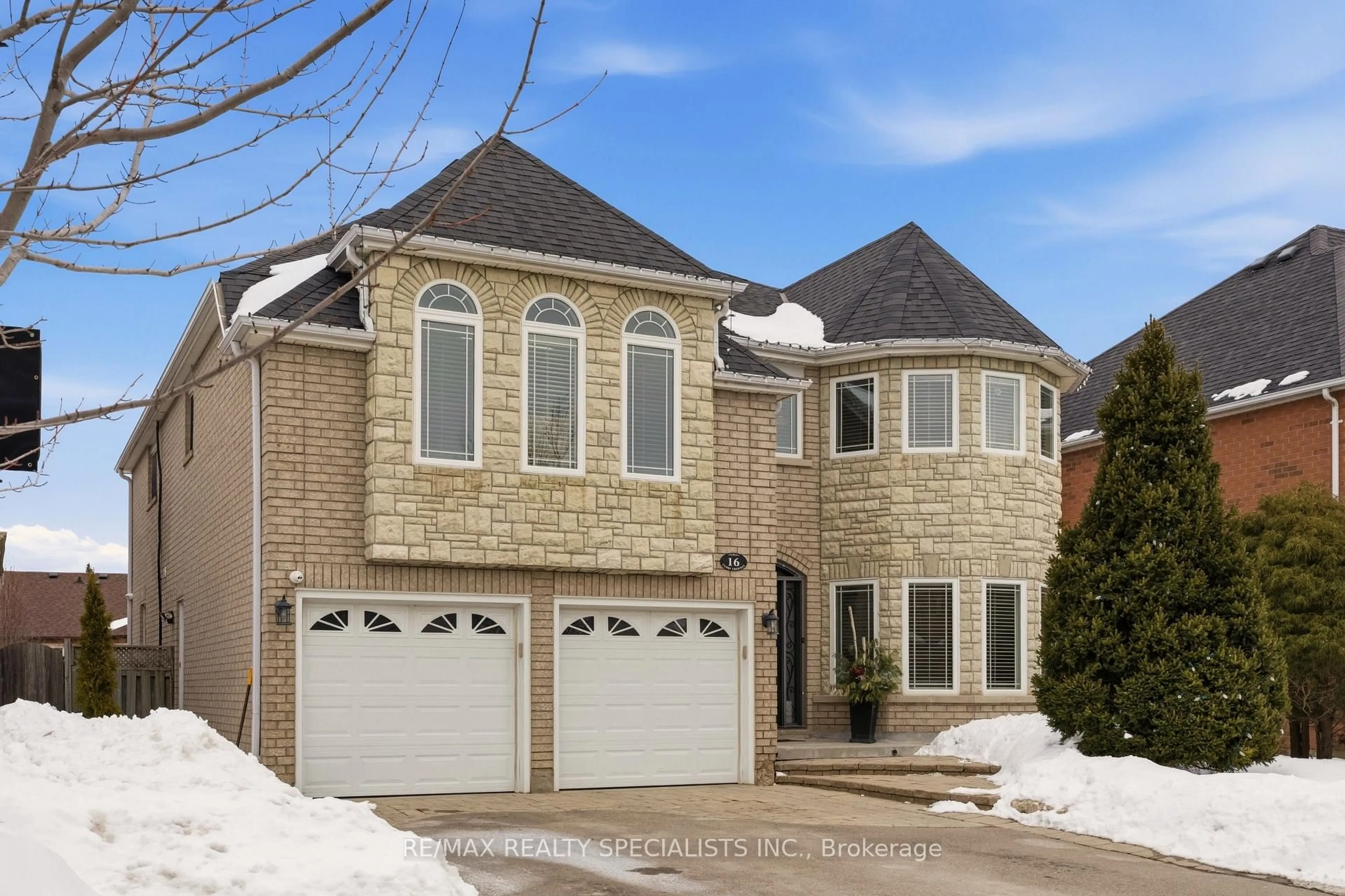 Home with brick exterior material, street for 16 Curry Cres, Halton Hills Ontario L7G 5L4