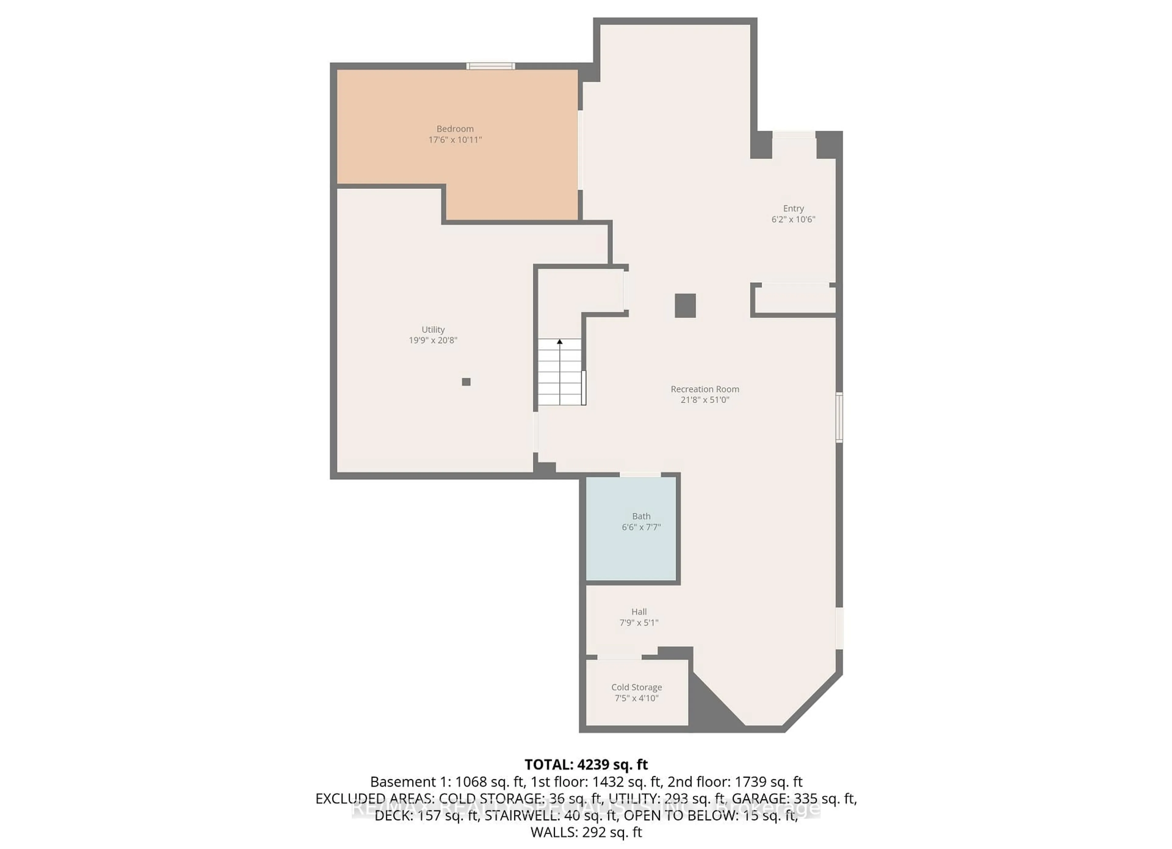 Floor plan for 16 Curry Cres, Halton Hills Ontario L7G 5L4