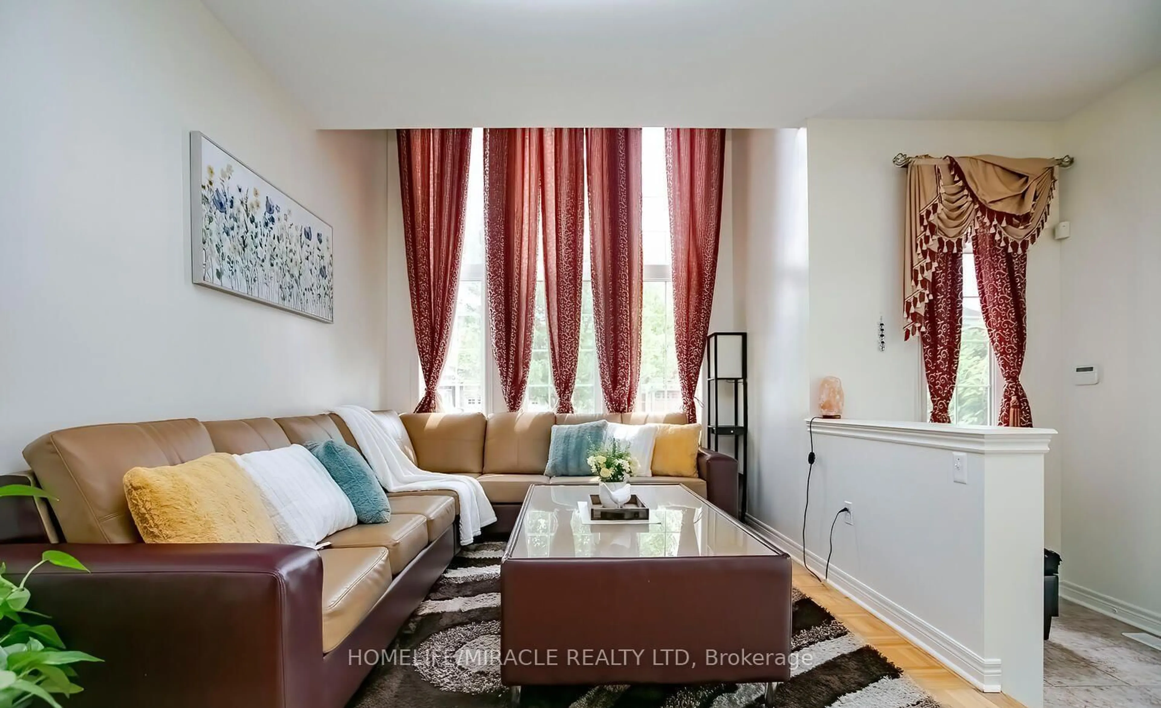 Living room with furniture, unknown for 1 Buckler St, Brampton Ontario L6R 0H4