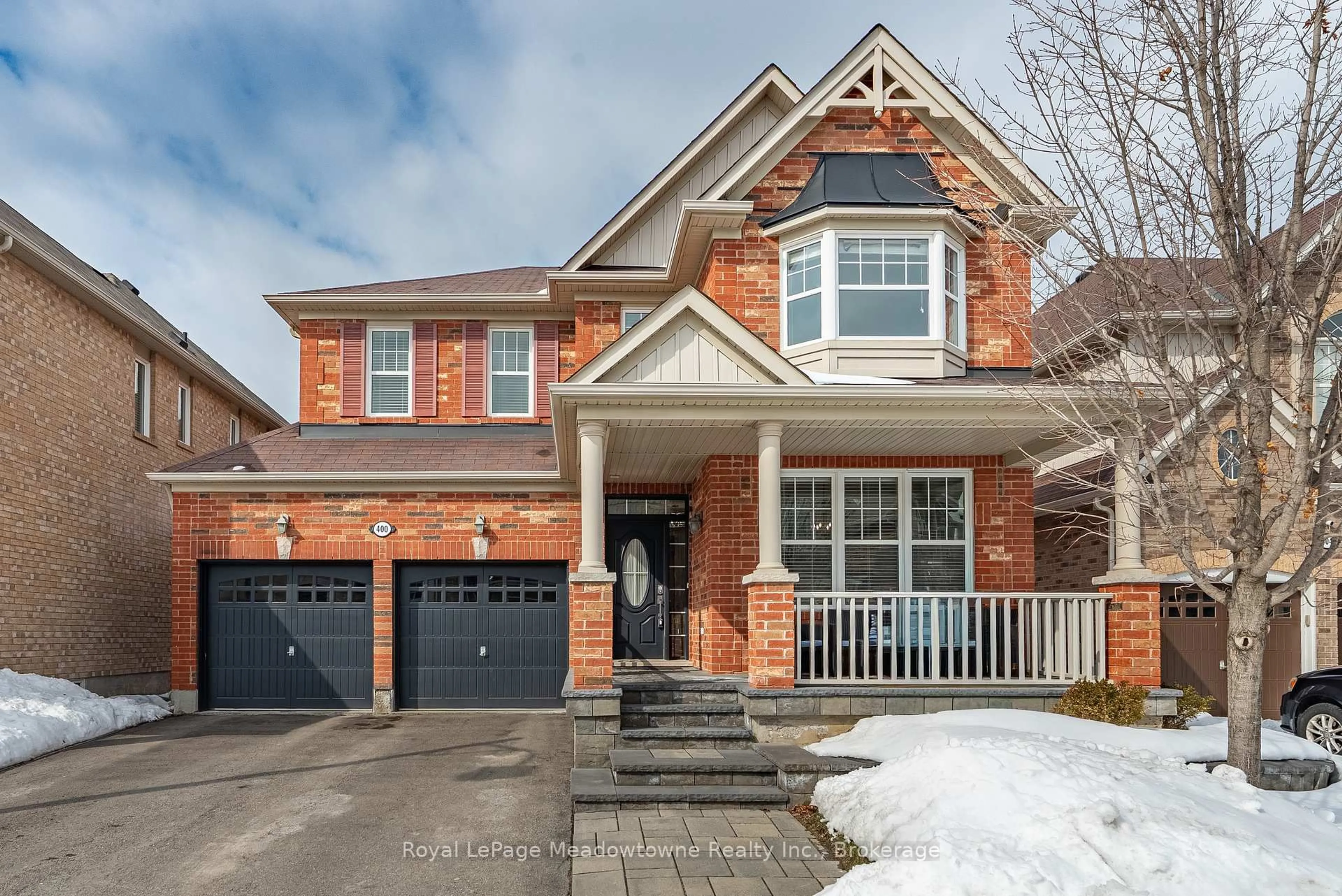 Home with brick exterior material, street for 400 Mickey Crt, Milton Ontario L9T 7N8