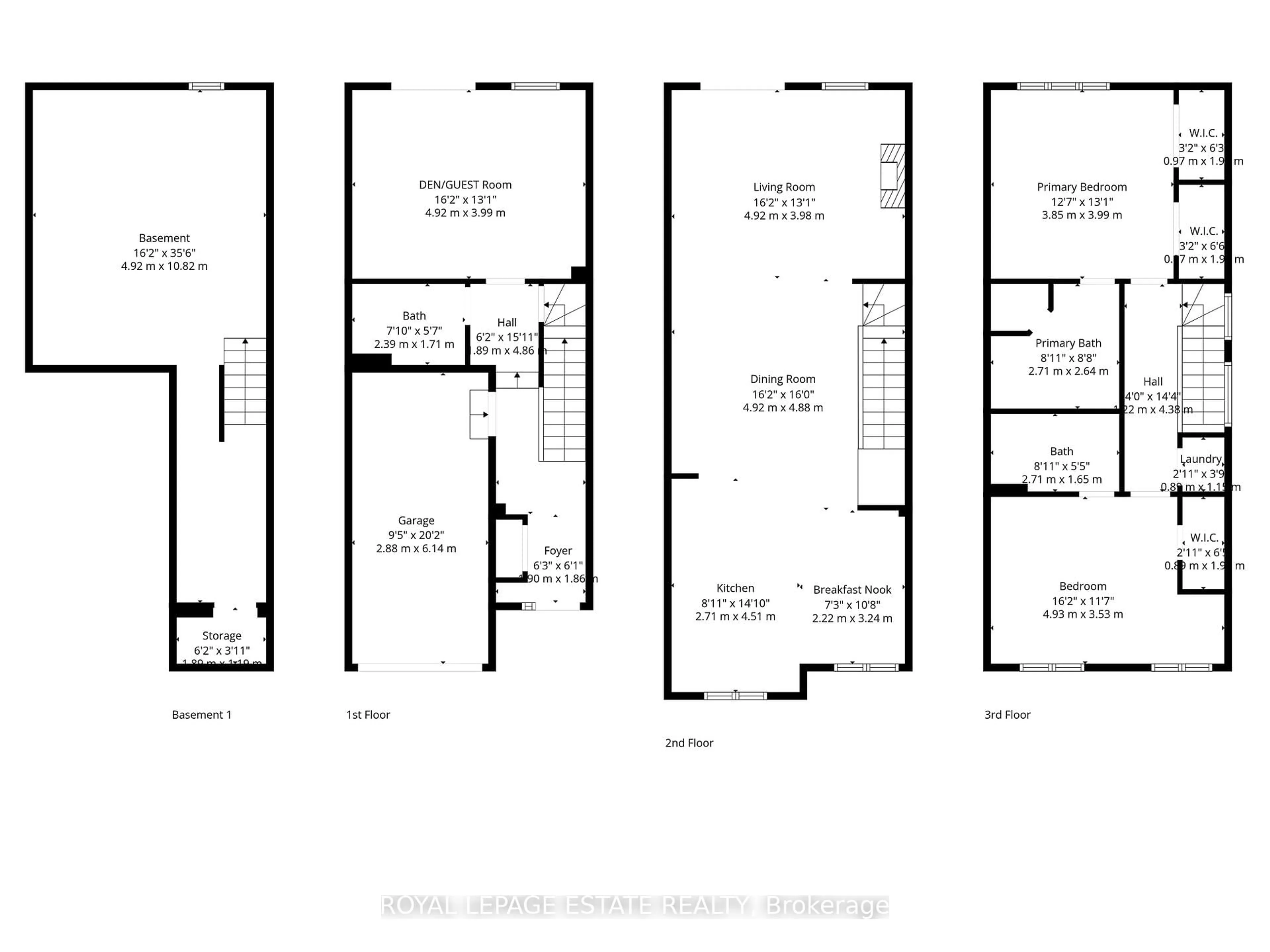 Floor plan for 1129 Haig Blvd #3, Mississauga Ontario L5E 2M6