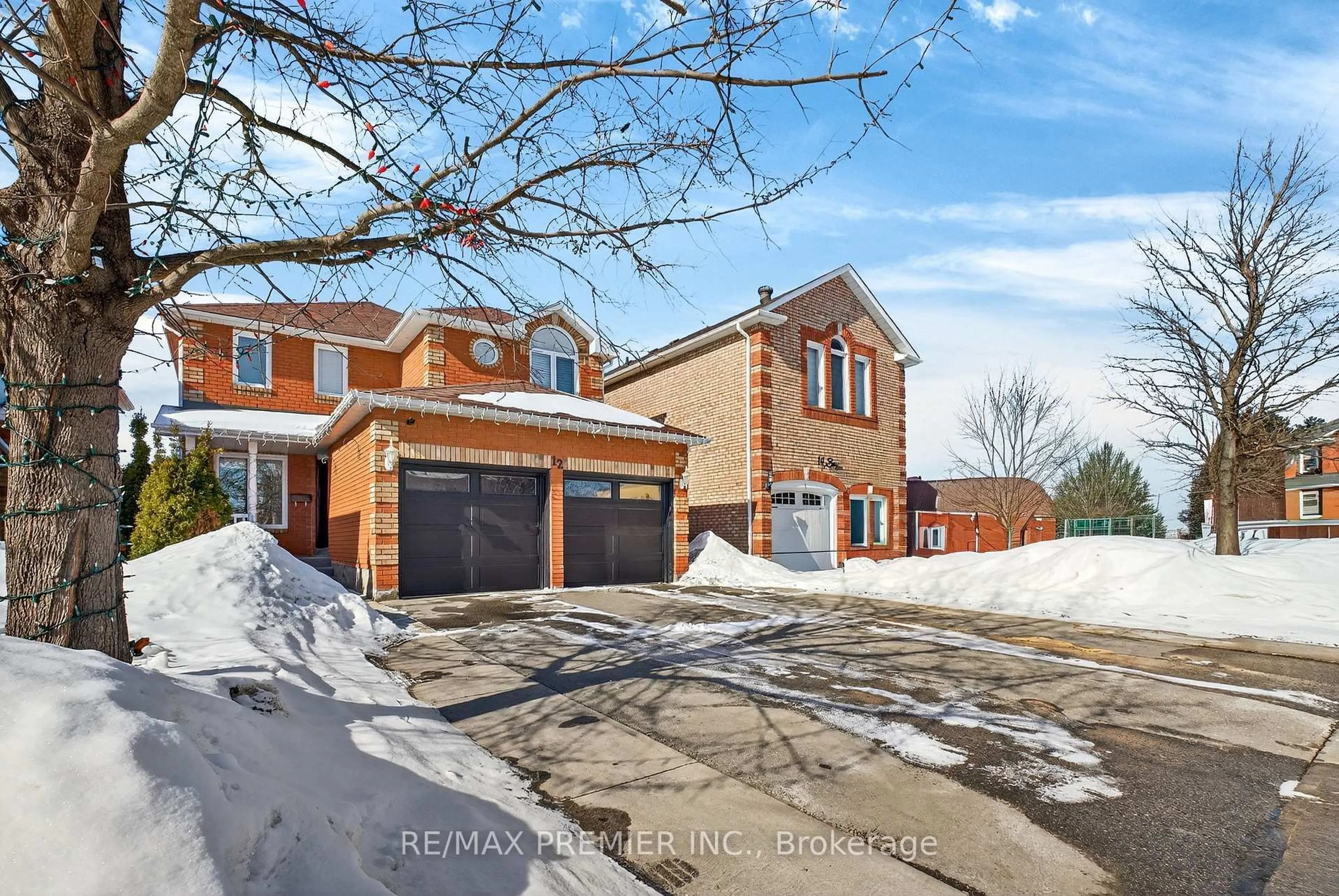 Home with brick exterior material, street for 12 Bayview St, Brampton Ontario L6X 4P1