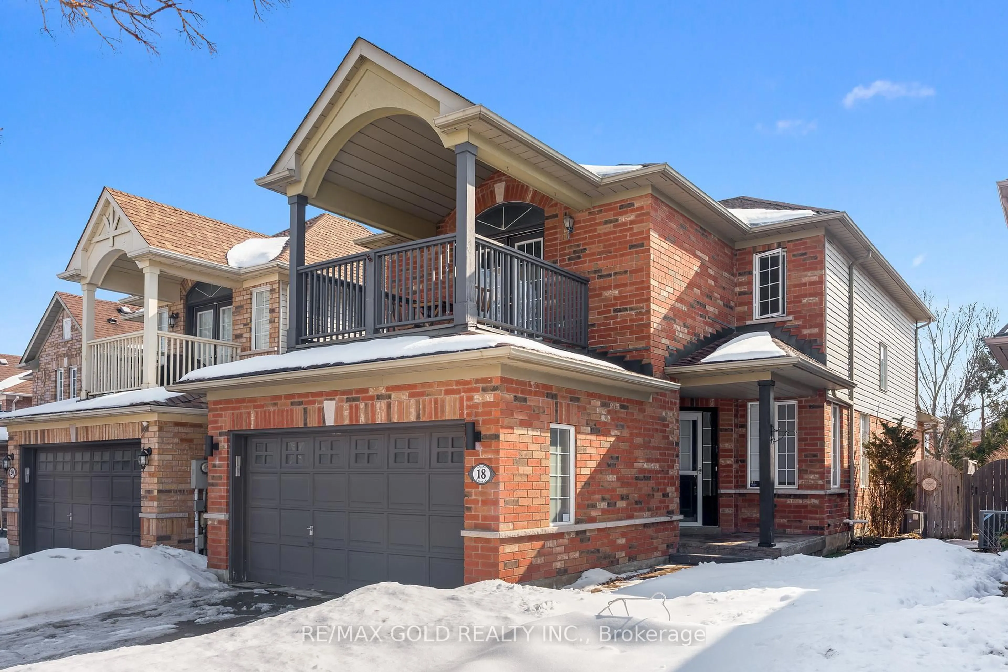 Home with brick exterior material, street for 18 Russell St, Halton Hills Ontario L7G 5Y7