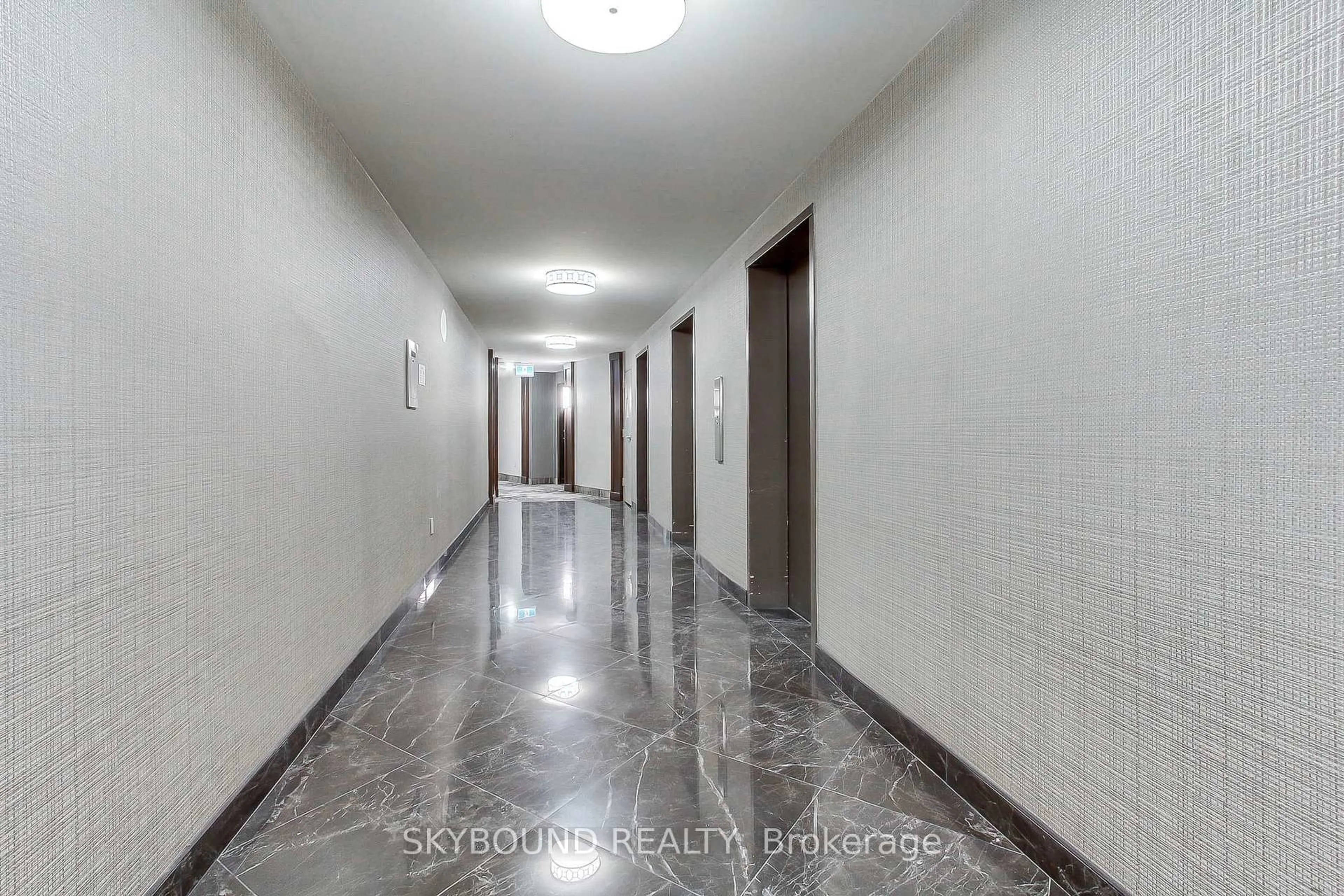 Indoor foyer for 716 The West Mall #705, Toronto Ontario M9C 4X6