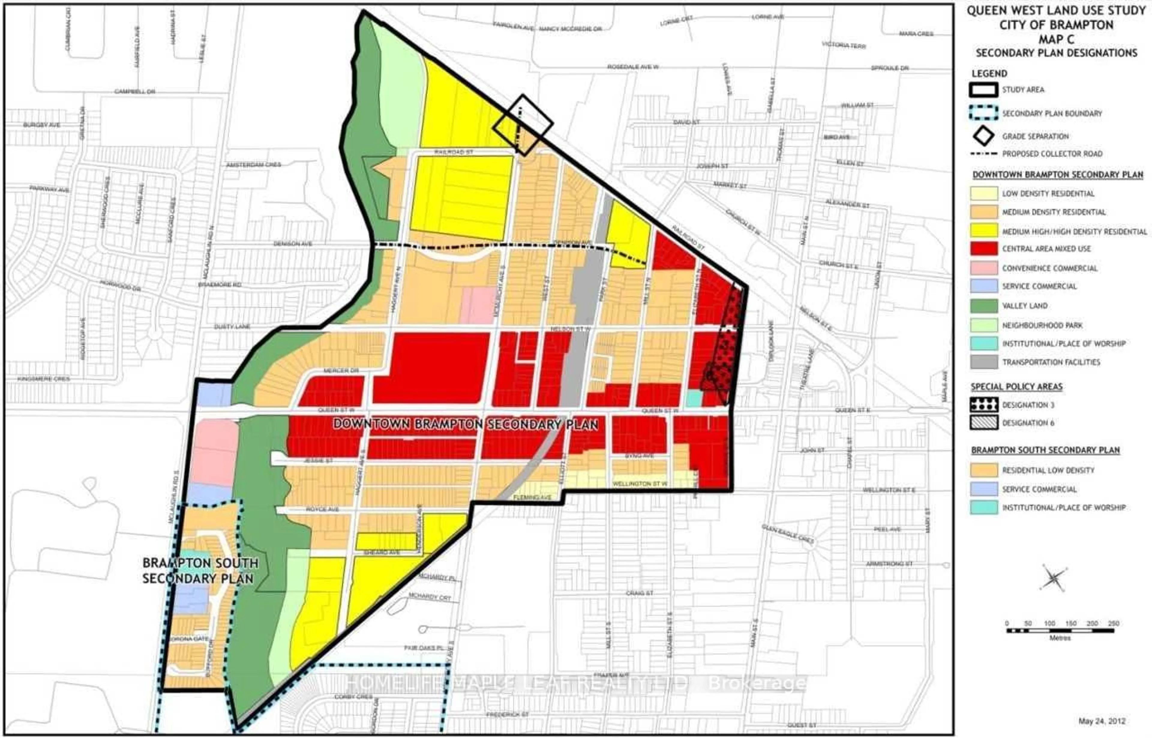 Picture of a map for 3 Mc Laughlin Rd, Brampton Ontario L6X 1Y4