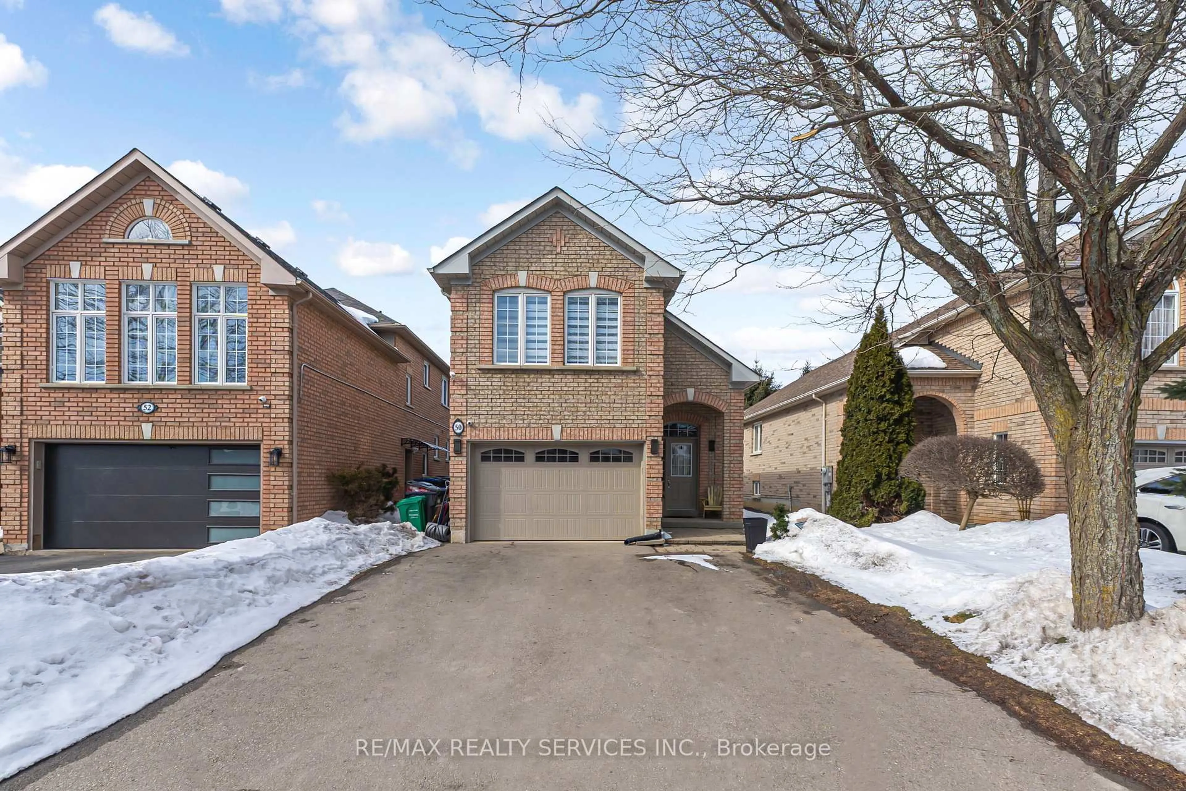 Home with brick exterior material, street for 50 Sunny Glen Cres, Brampton Ontario L7A 2C6