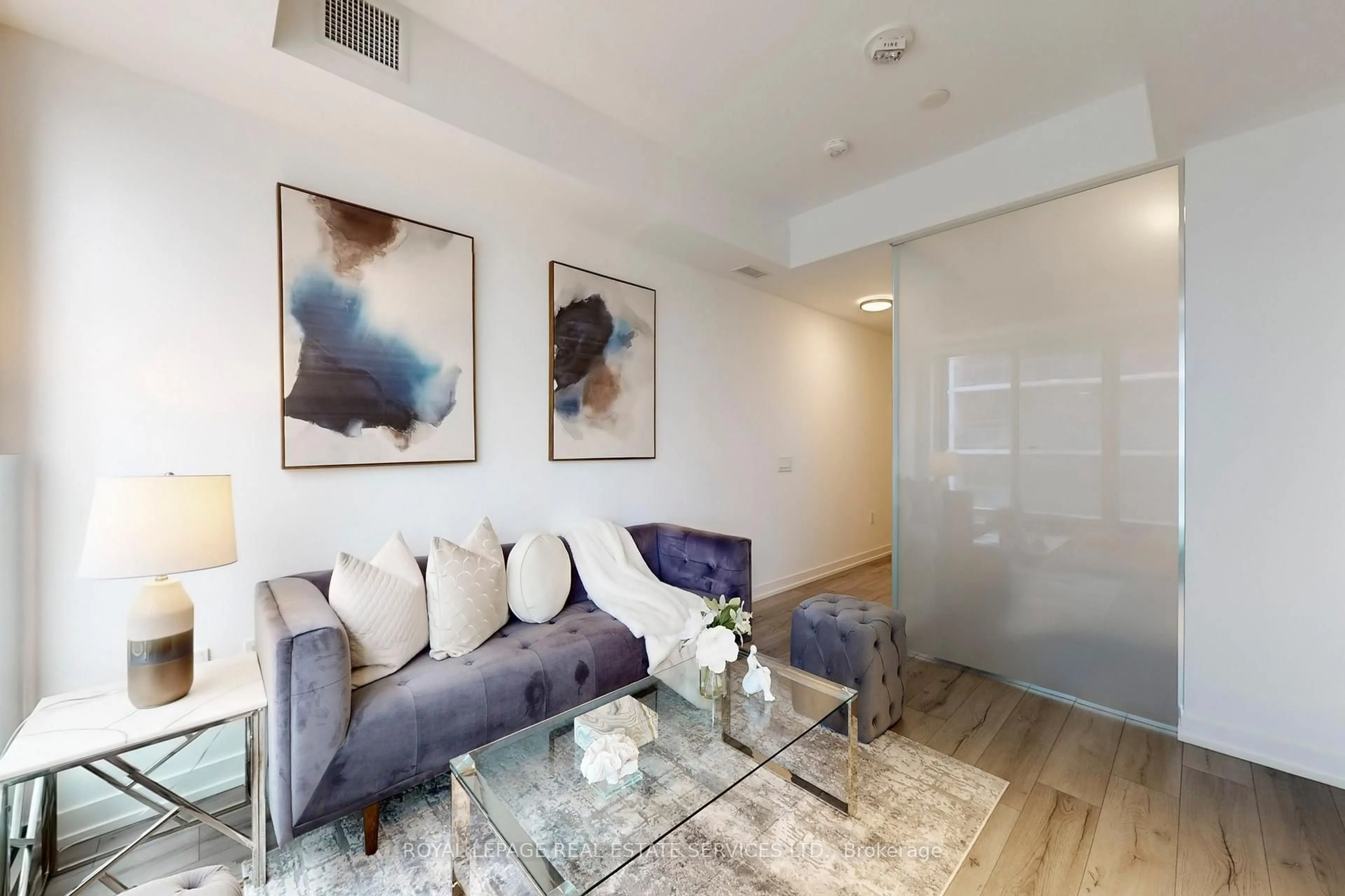 Living room with furniture, unknown for 1195 The Queensway #310, Toronto Ontario M8Z 0H1