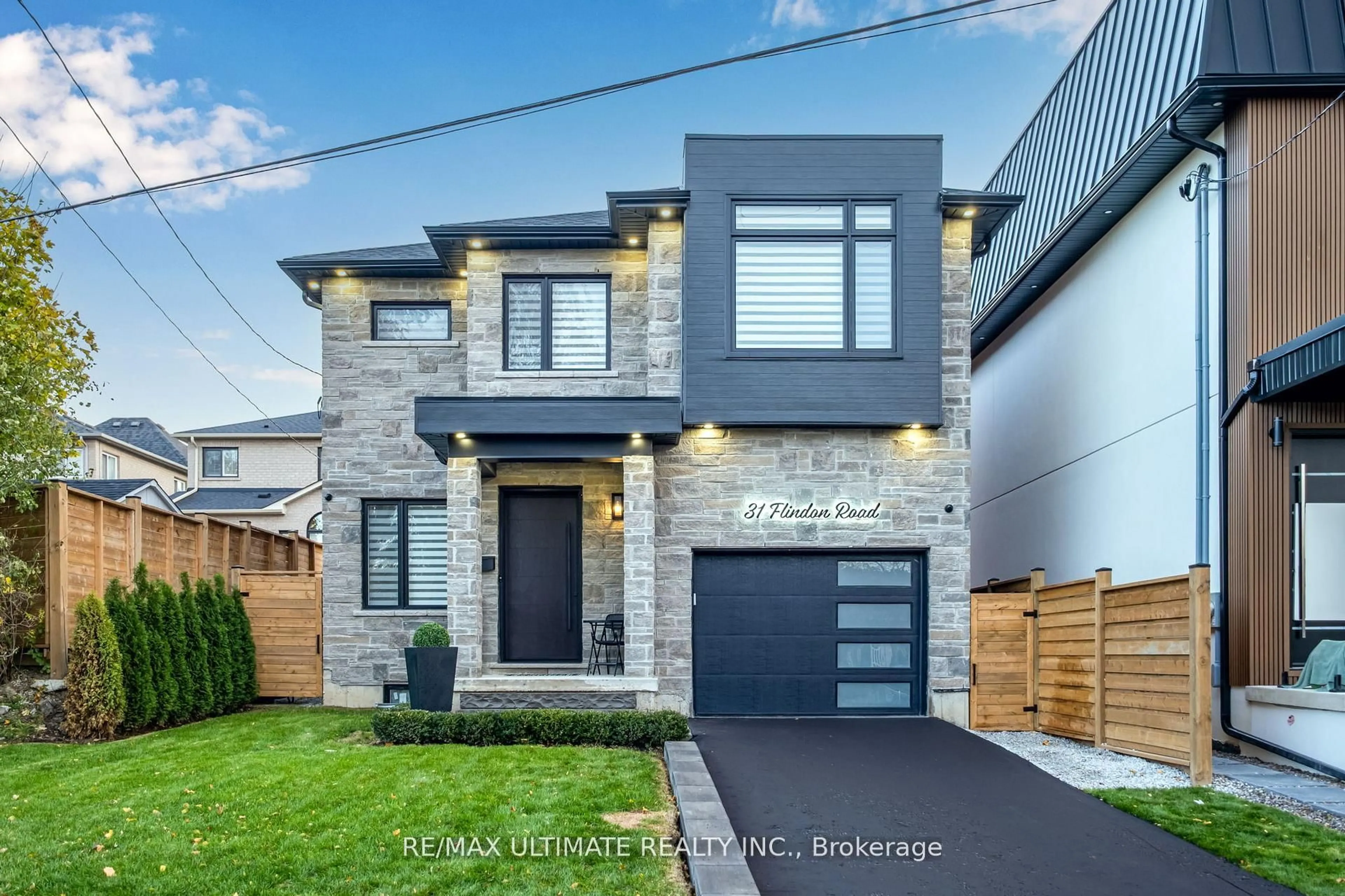 Home with brick exterior material, street for 31 Flindon Rd, Toronto Ontario M9M 1J1