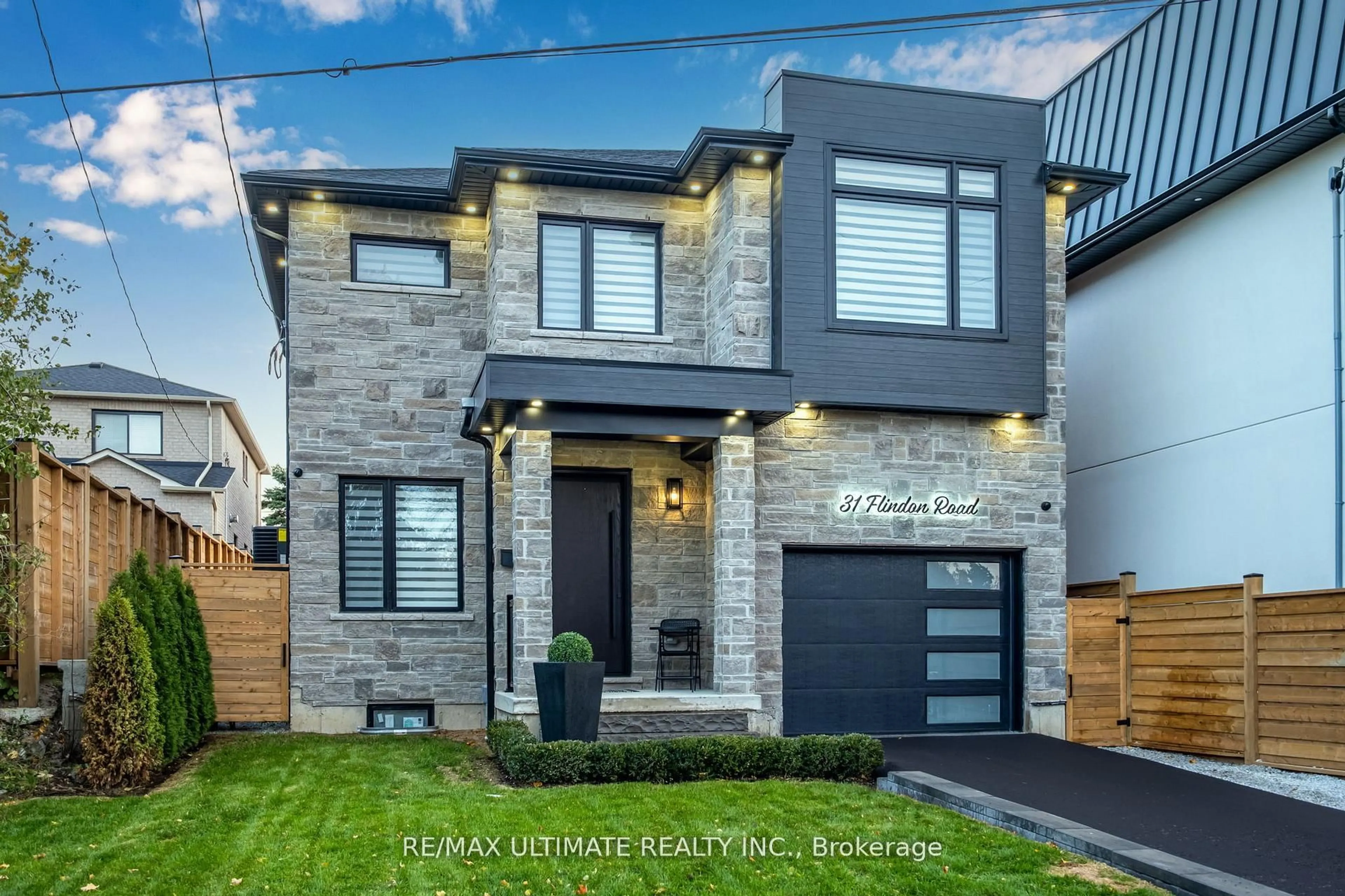 Home with brick exterior material, street for 31 Flindon Rd, Toronto Ontario M9M 1J1