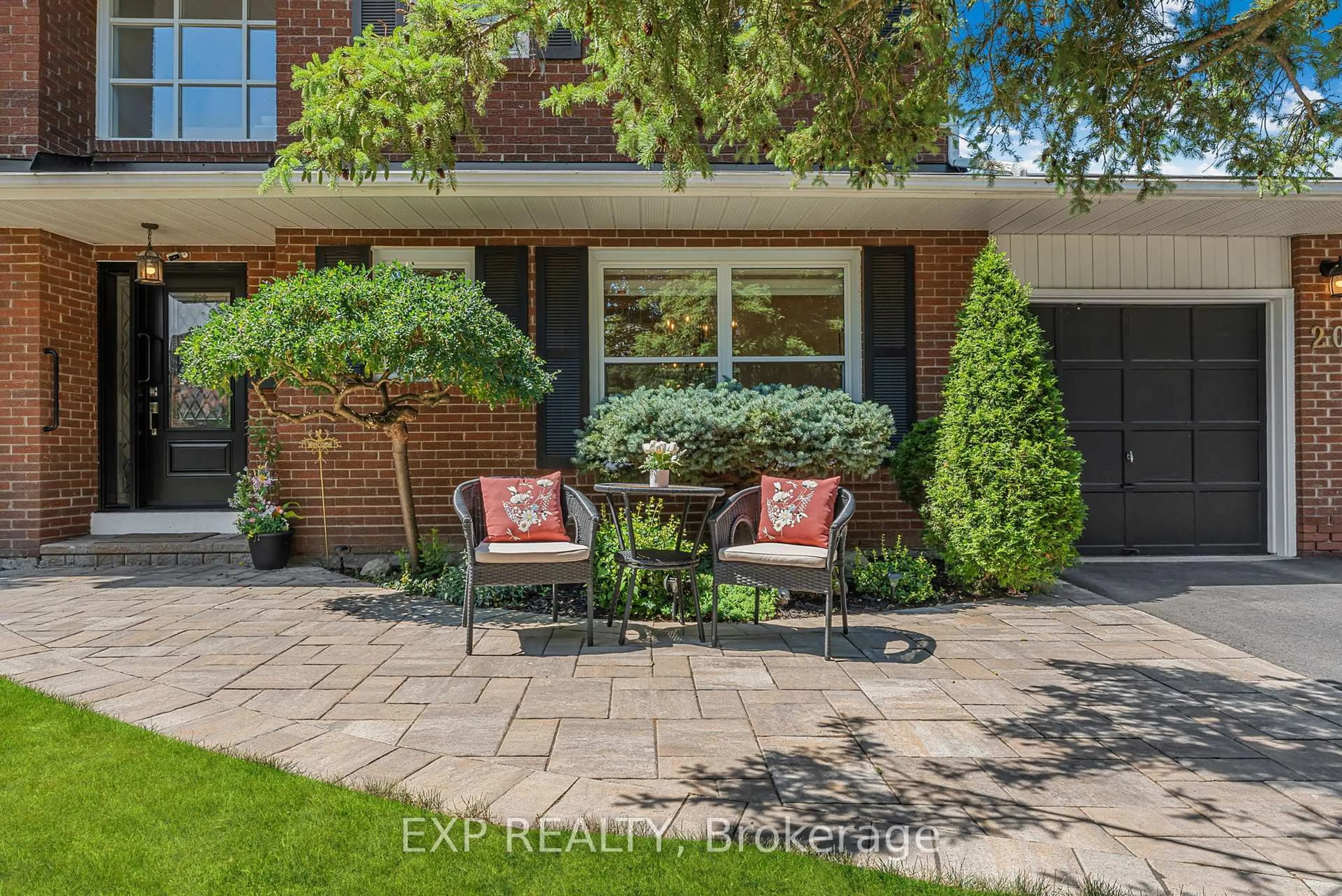 Home with brick exterior material, street for 20 Amity Rd, Mississauga Ontario L5M 1P2