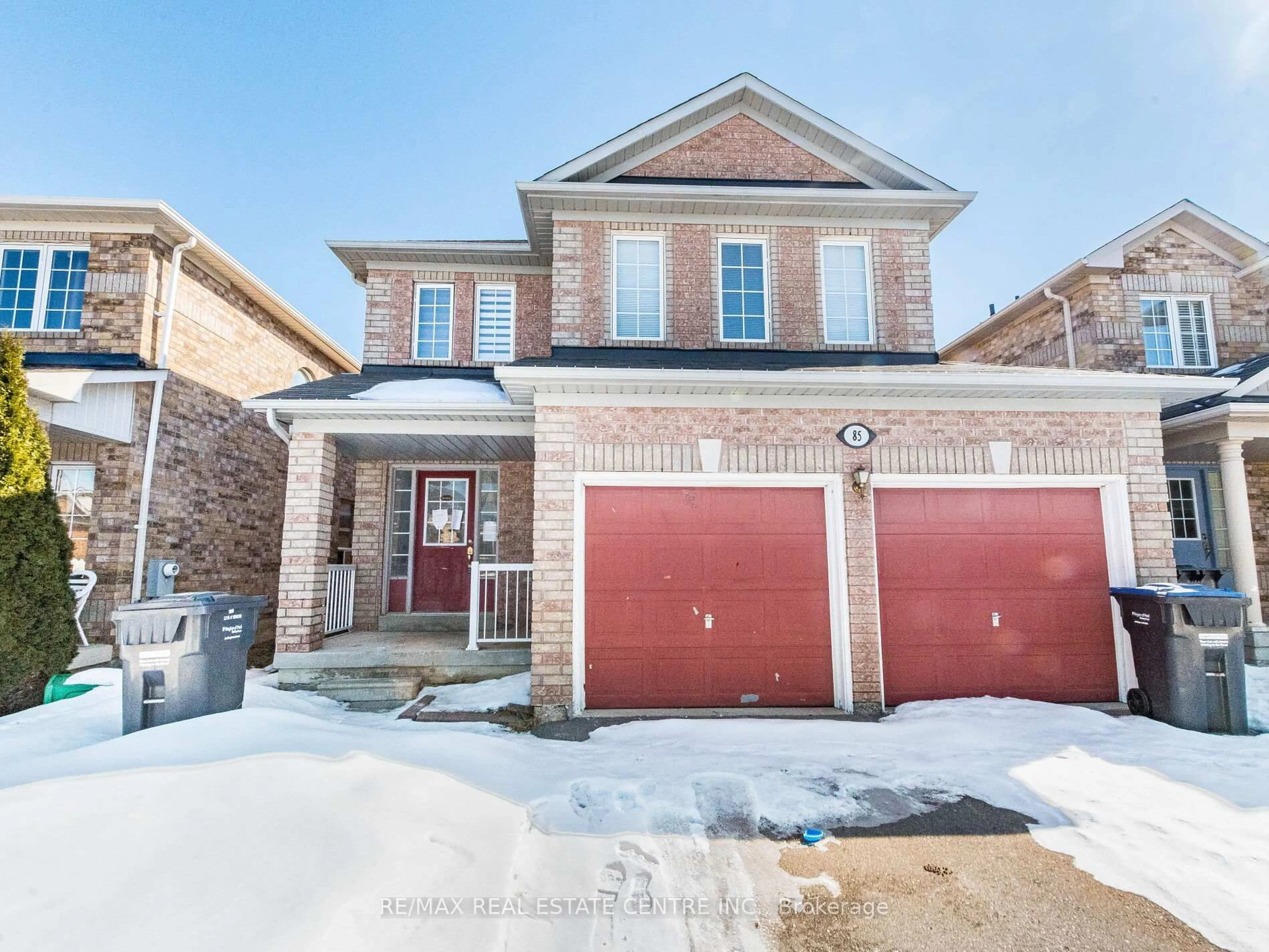 Home with brick exterior material, street for 85 El Camino Way, Brampton Ontario L7A 3C4