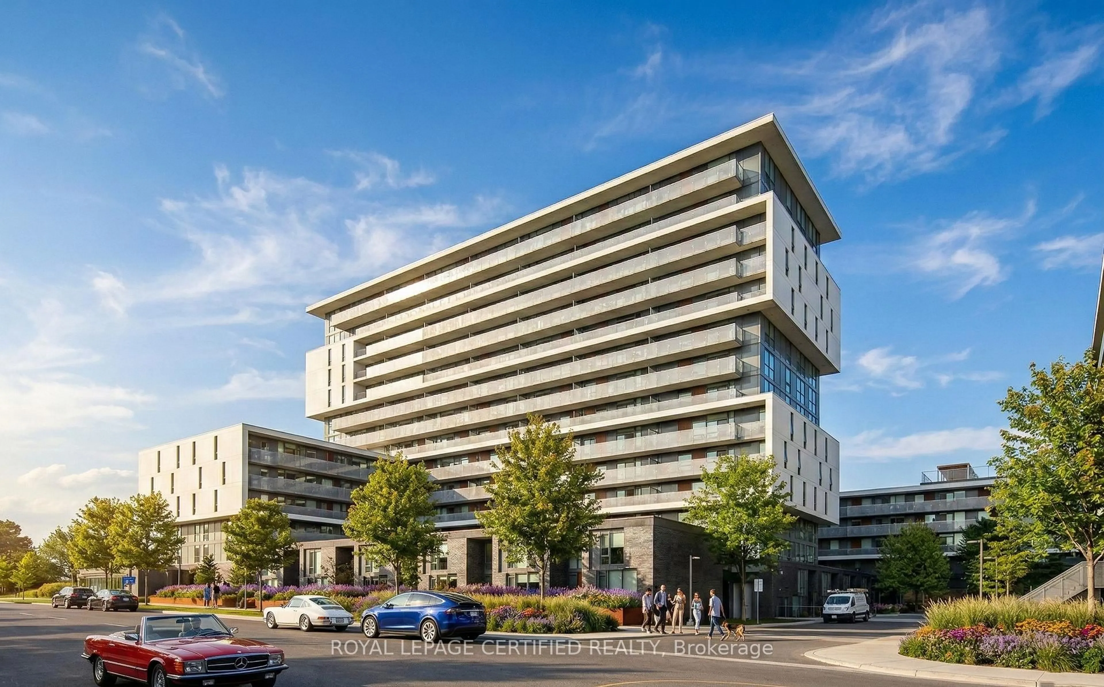 Indoor foyer for 160 Flemington Rd #1409, Toronto Ontario M6A 2P4