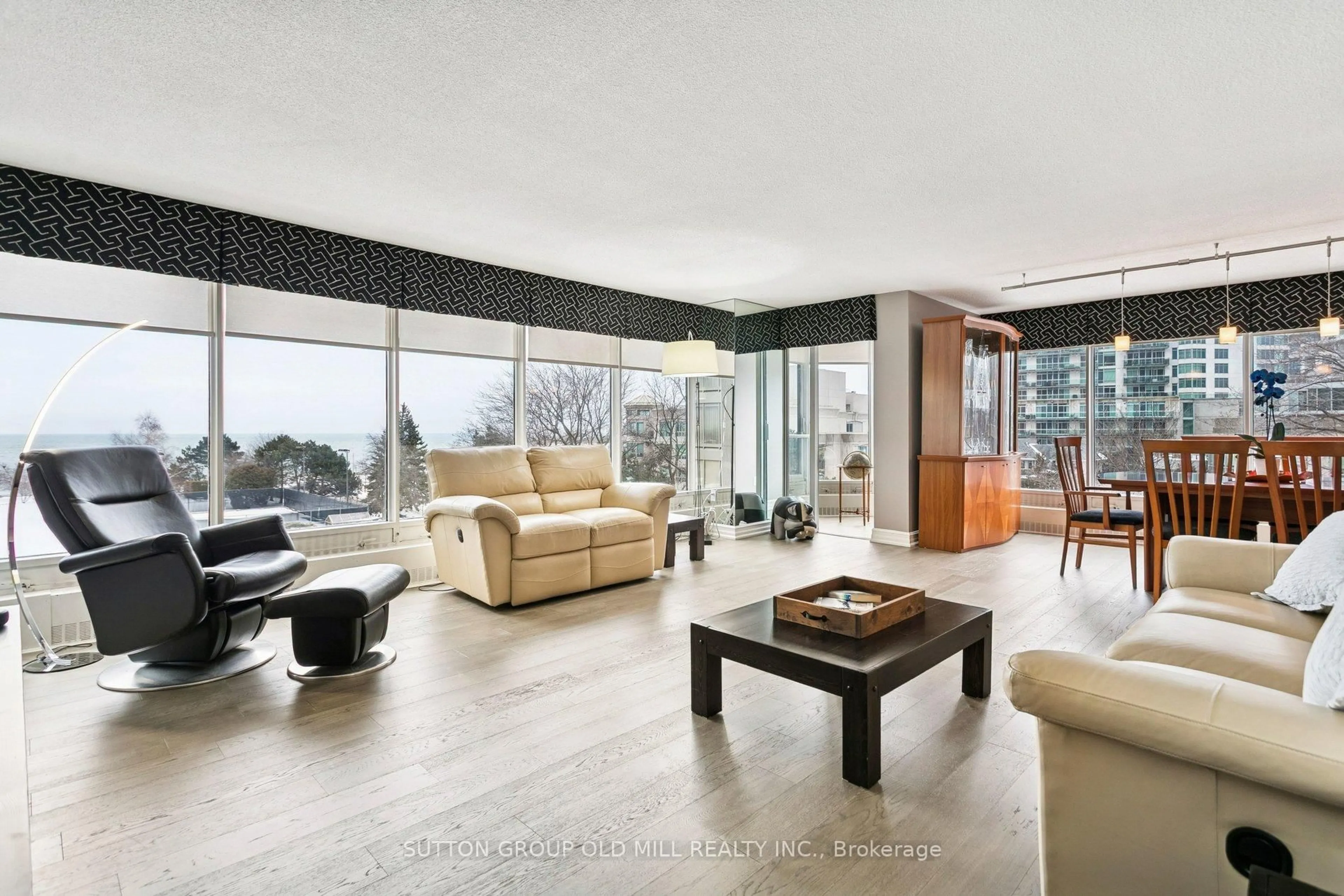 Living room with furniture, unknown for 2045 Lakeshore Blvd ##406, Toronto Ontario M8V 2Z6